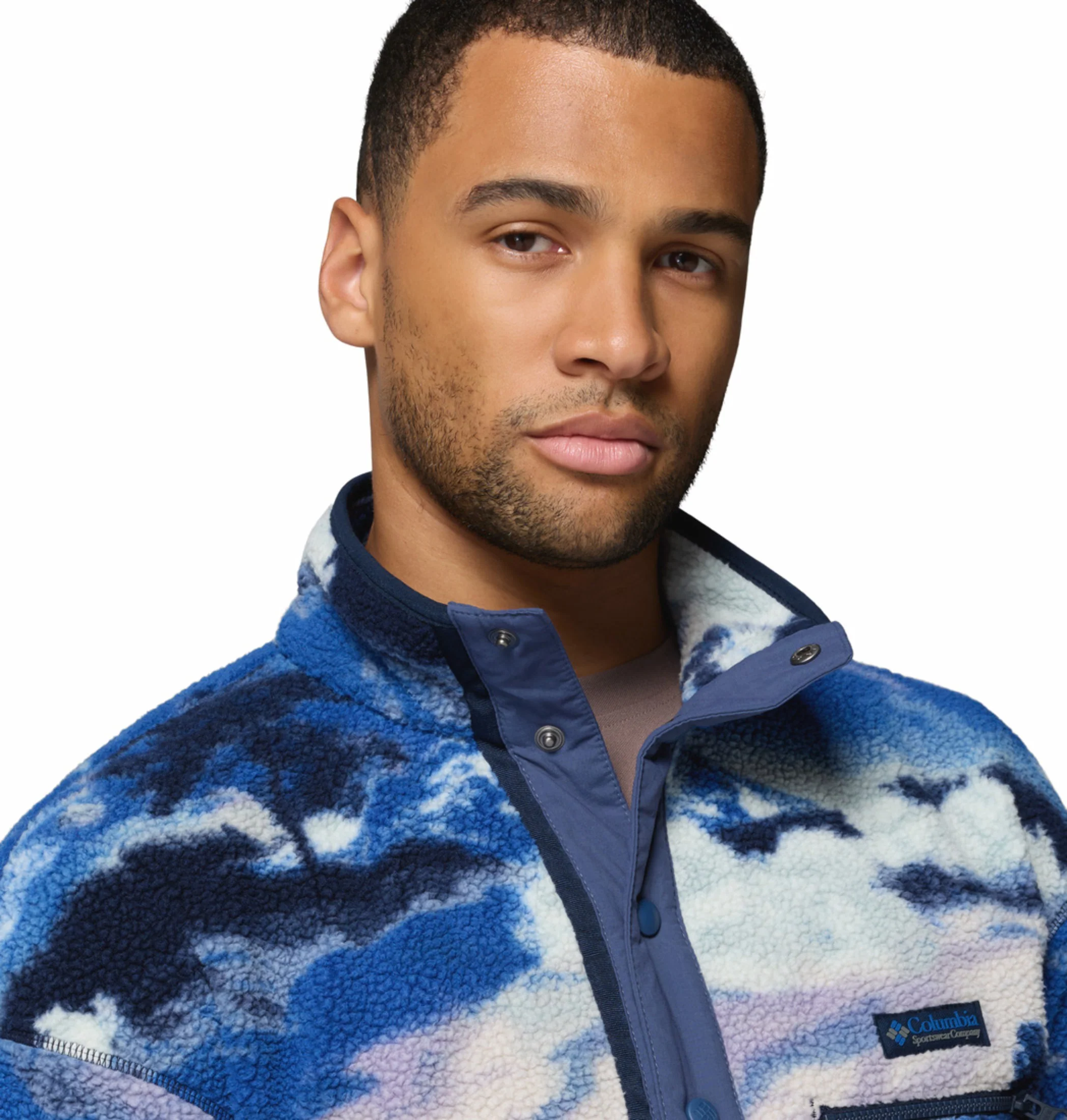 Columbia Men Multi Helvetia II Printed Pullover - Image 7