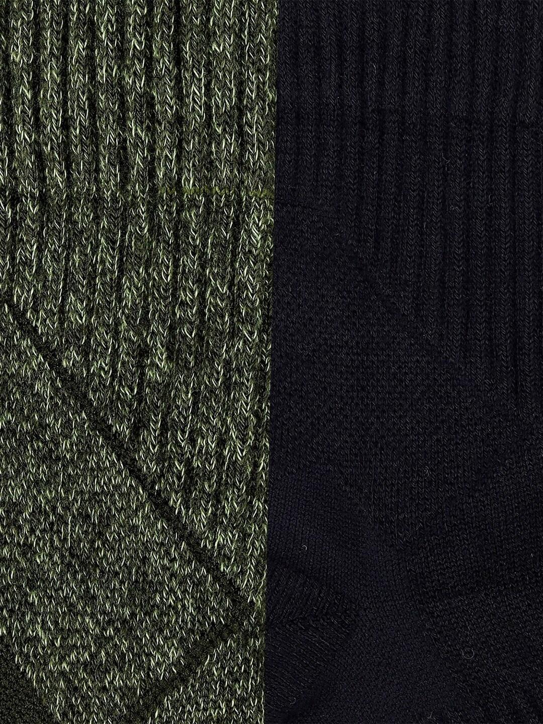 Columbia Men Black SOCKS MN 2P HIKE QTR-HEELPWR 2  (2 Pair) (Non Returnable) - Image 3