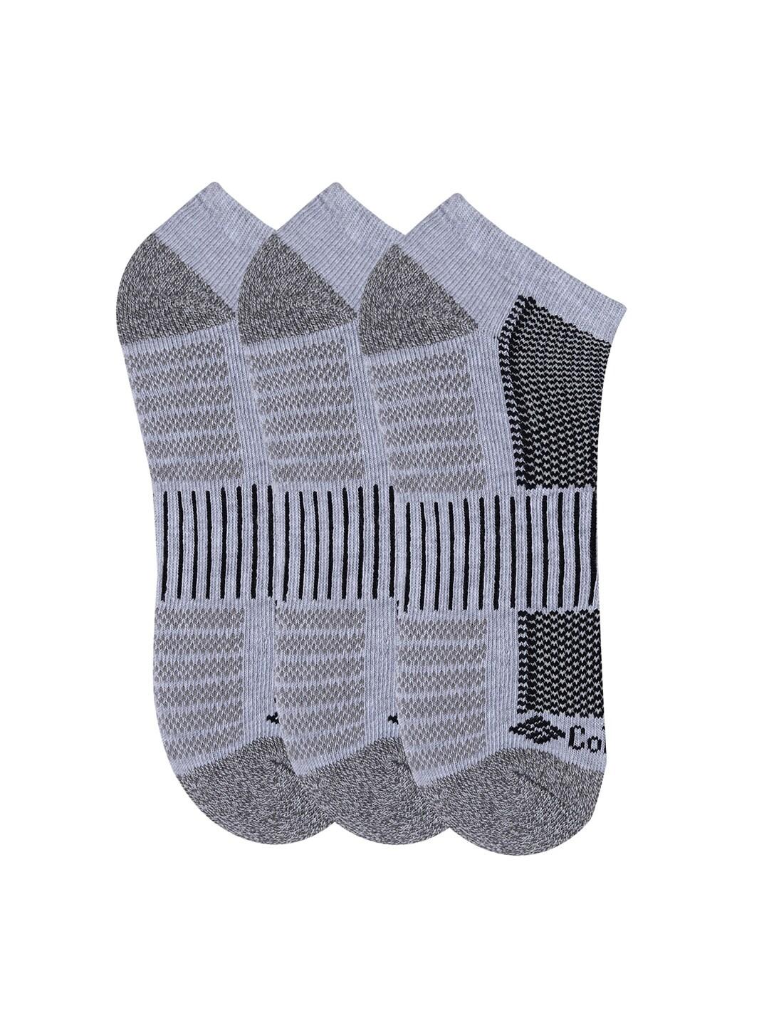 Columbia Men Grey SOCKS MN 6P NS/PIQ FTBED 6 PAIR  (6 Pair) (Non Returnable) - Image 4