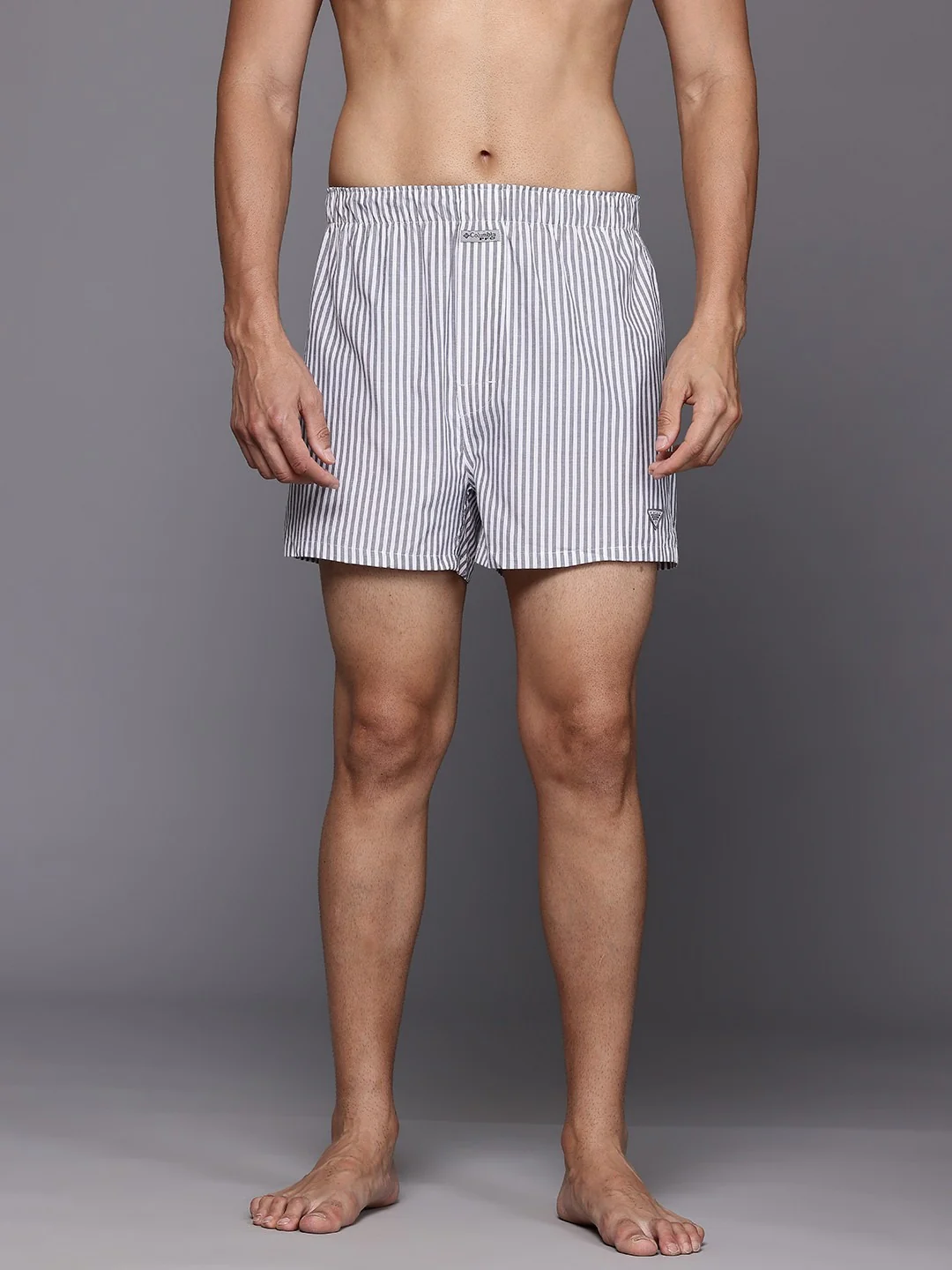 Columbia Men Black PFG 3 Pack Printed Woven Boxer (Non Returnable) - Image 6