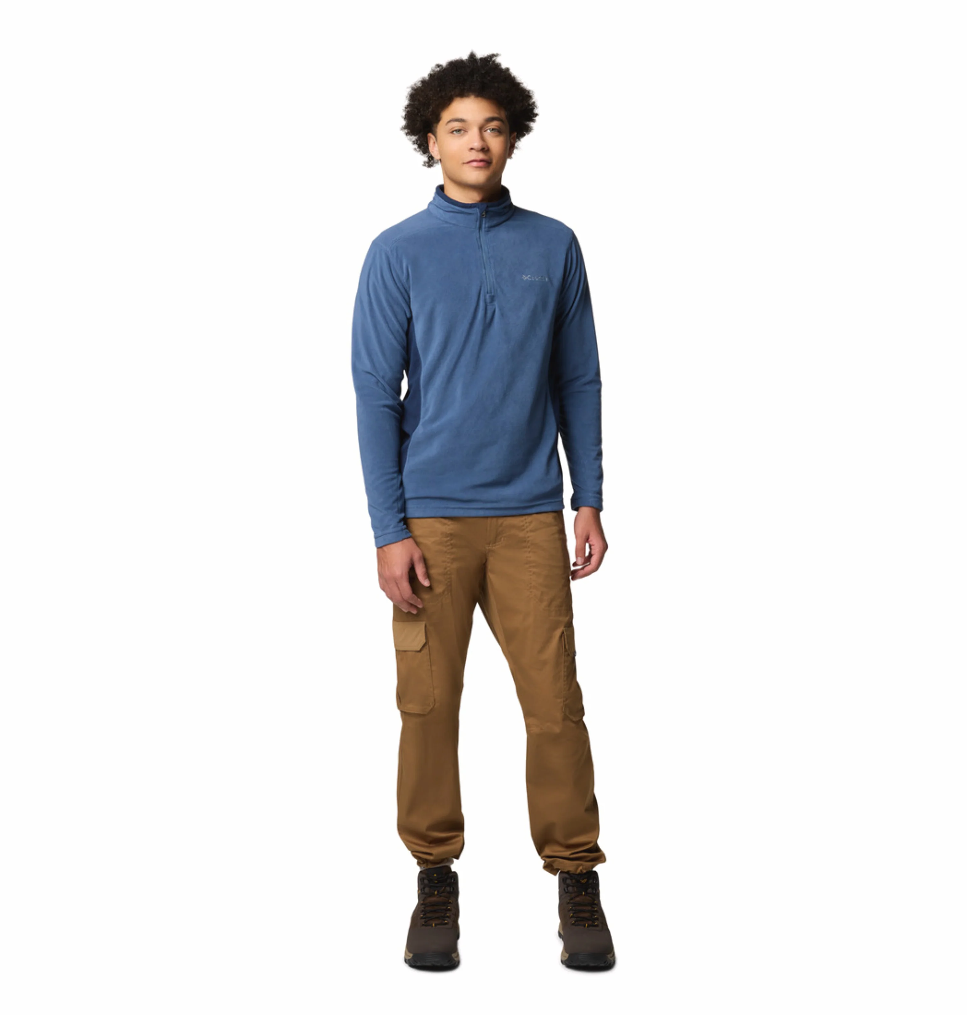 Columbia Men Navy Blue Klamath Range II Pullover - Image 6