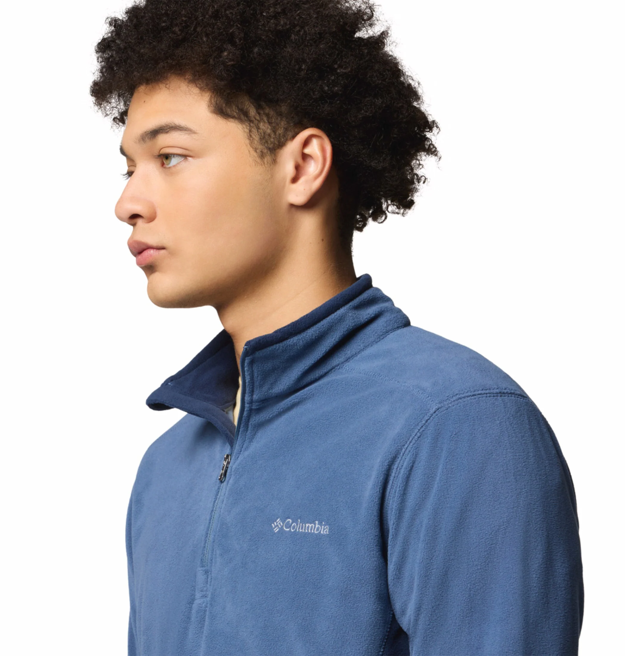 Columbia Men Navy Blue Klamath Range II Pullover - Image 7