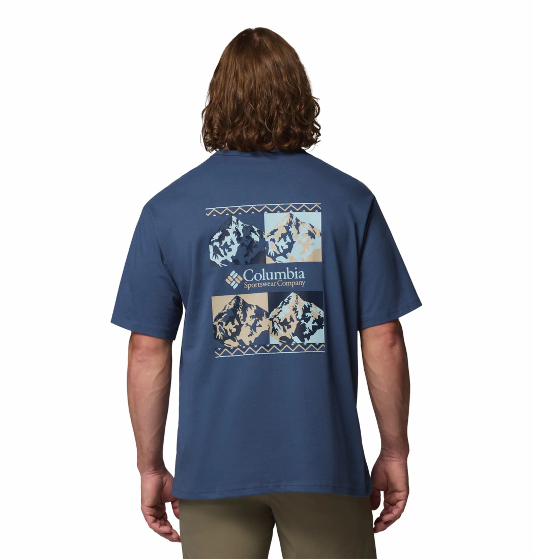 Columbia Men Navy Blue Omni-Shade CSC Iconic Tshirt - Image 4