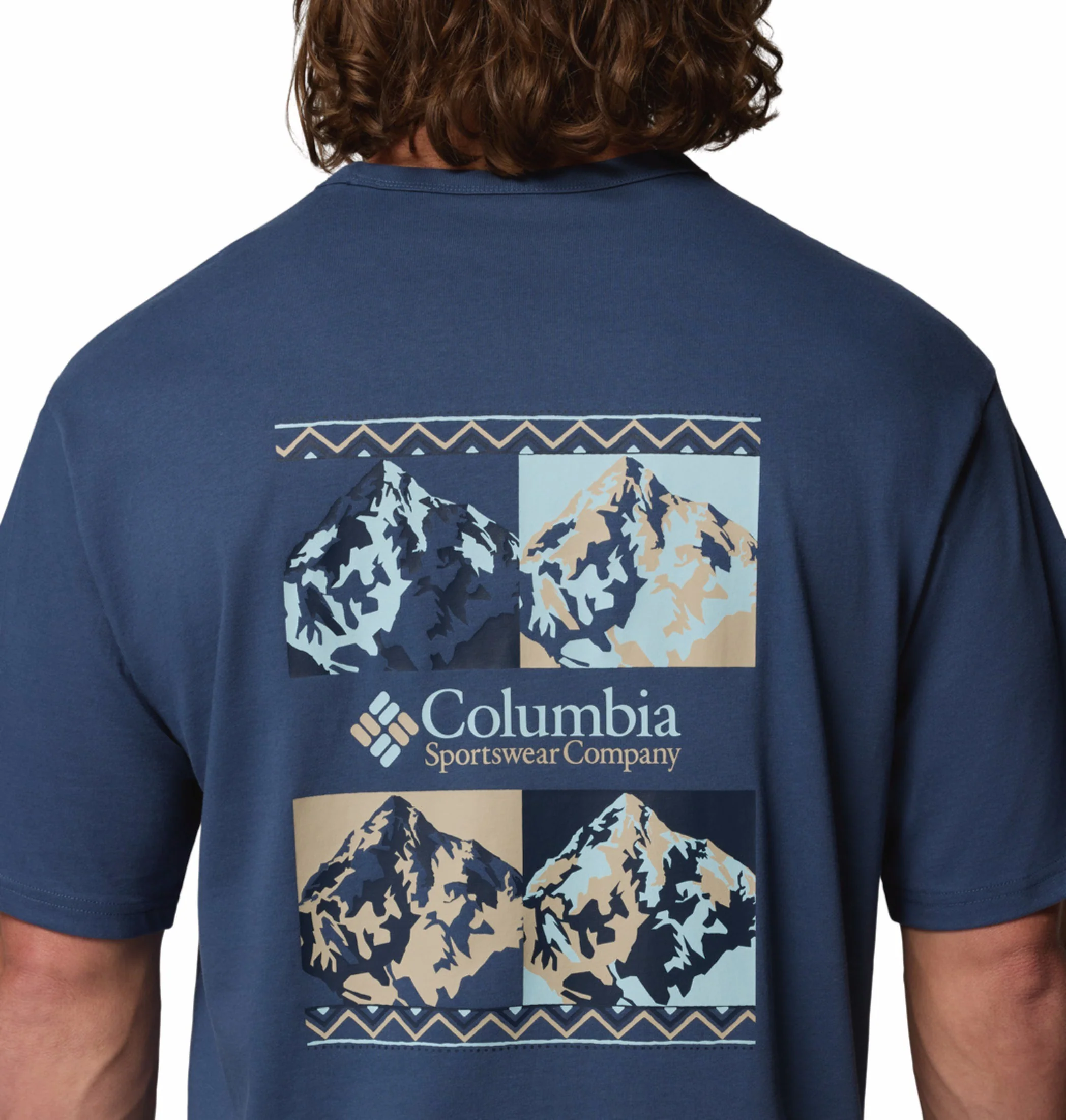 Columbia Men Navy Blue Omni-Shade CSC Iconic Tshirt - Image 8