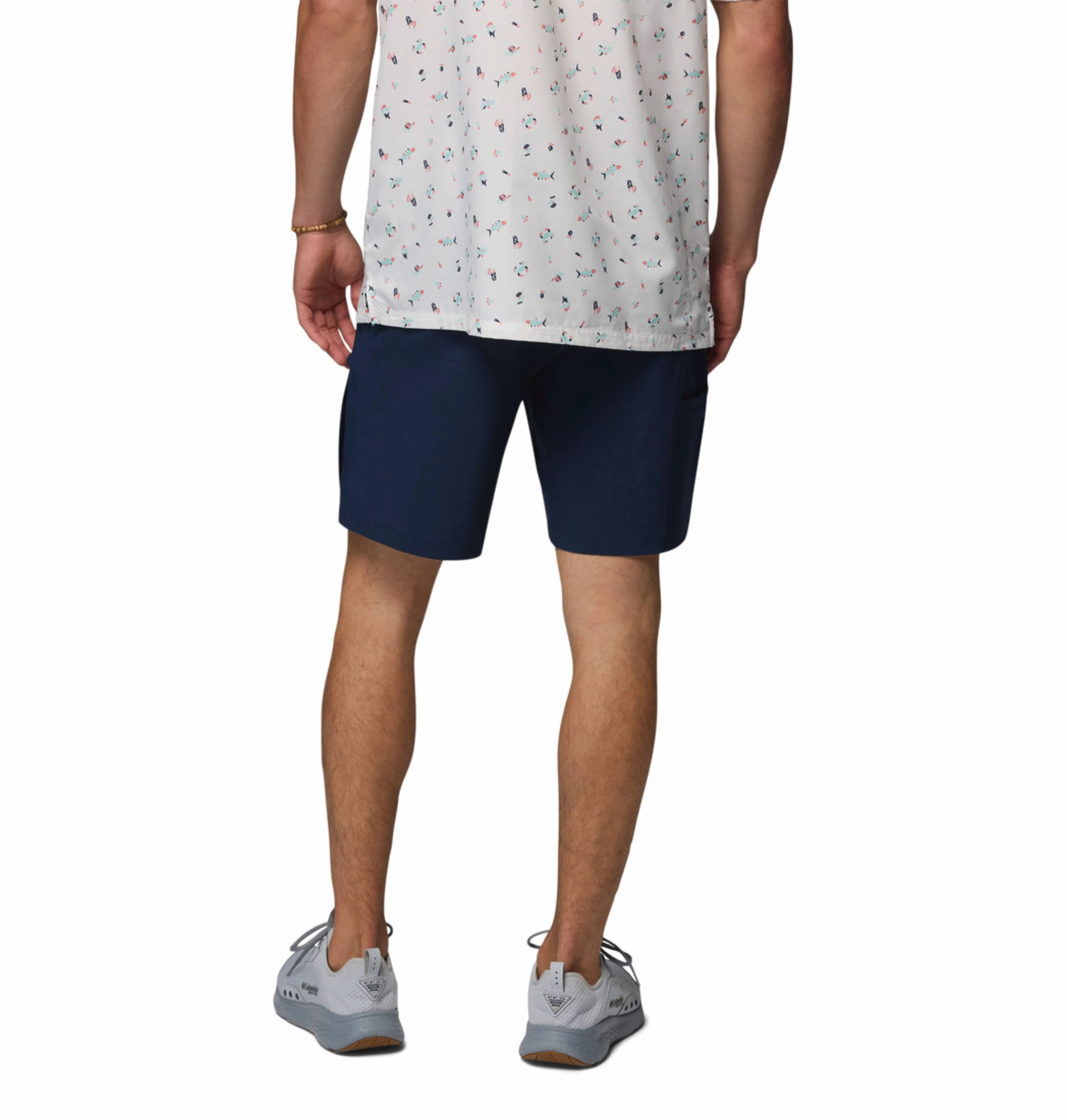 Columbia Men Navy Blue Omni-Shade Terminal Tackle III Short - Image 4
