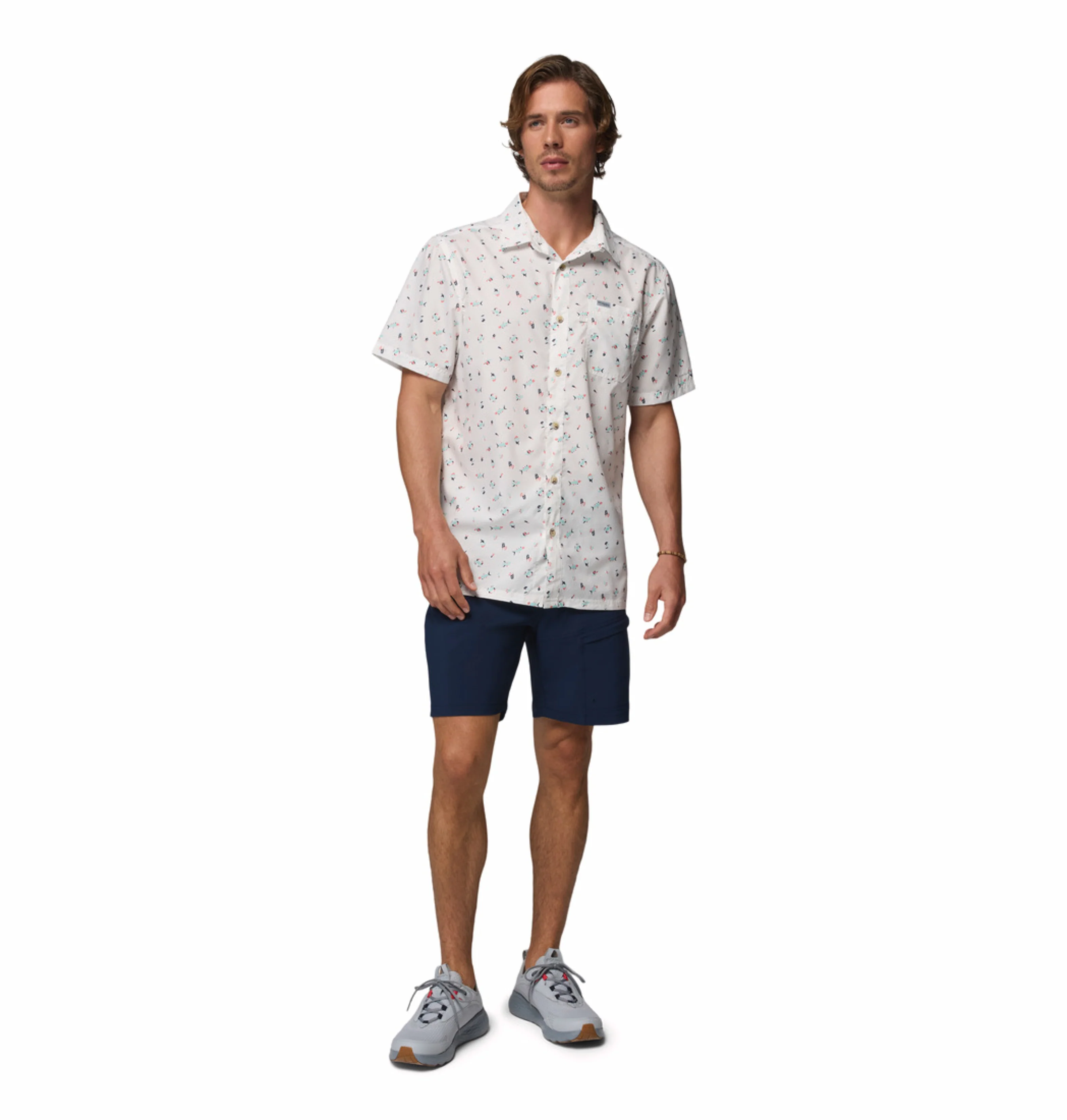 Columbia Men Navy Blue Omni-Shade Terminal Tackle III Short - Image 5