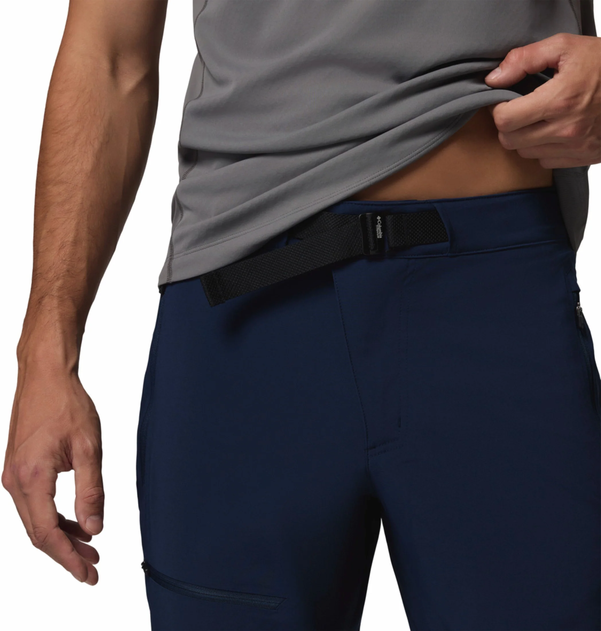 Columbia Men Navy Blue Omni-Shade Titan Pass II Pant - Image 6