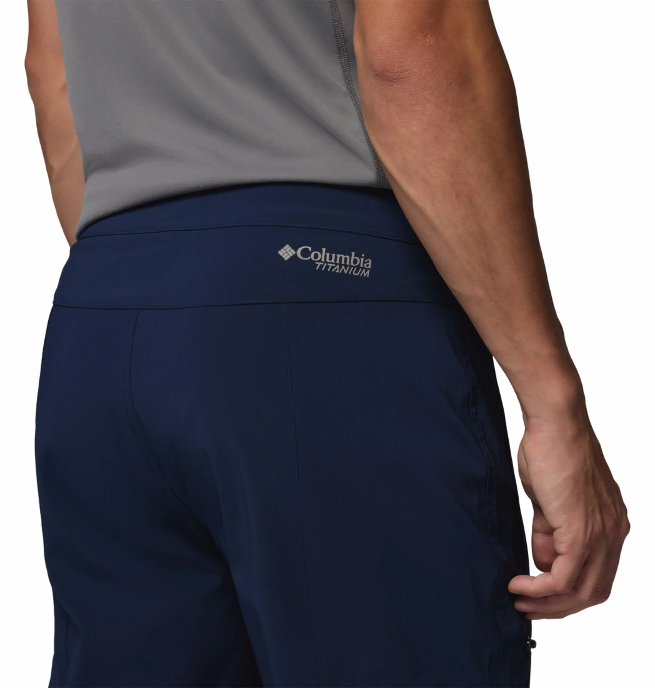 Columbia Men Navy Blue Omni-Shade Titan Pass II Pant - Image 7
