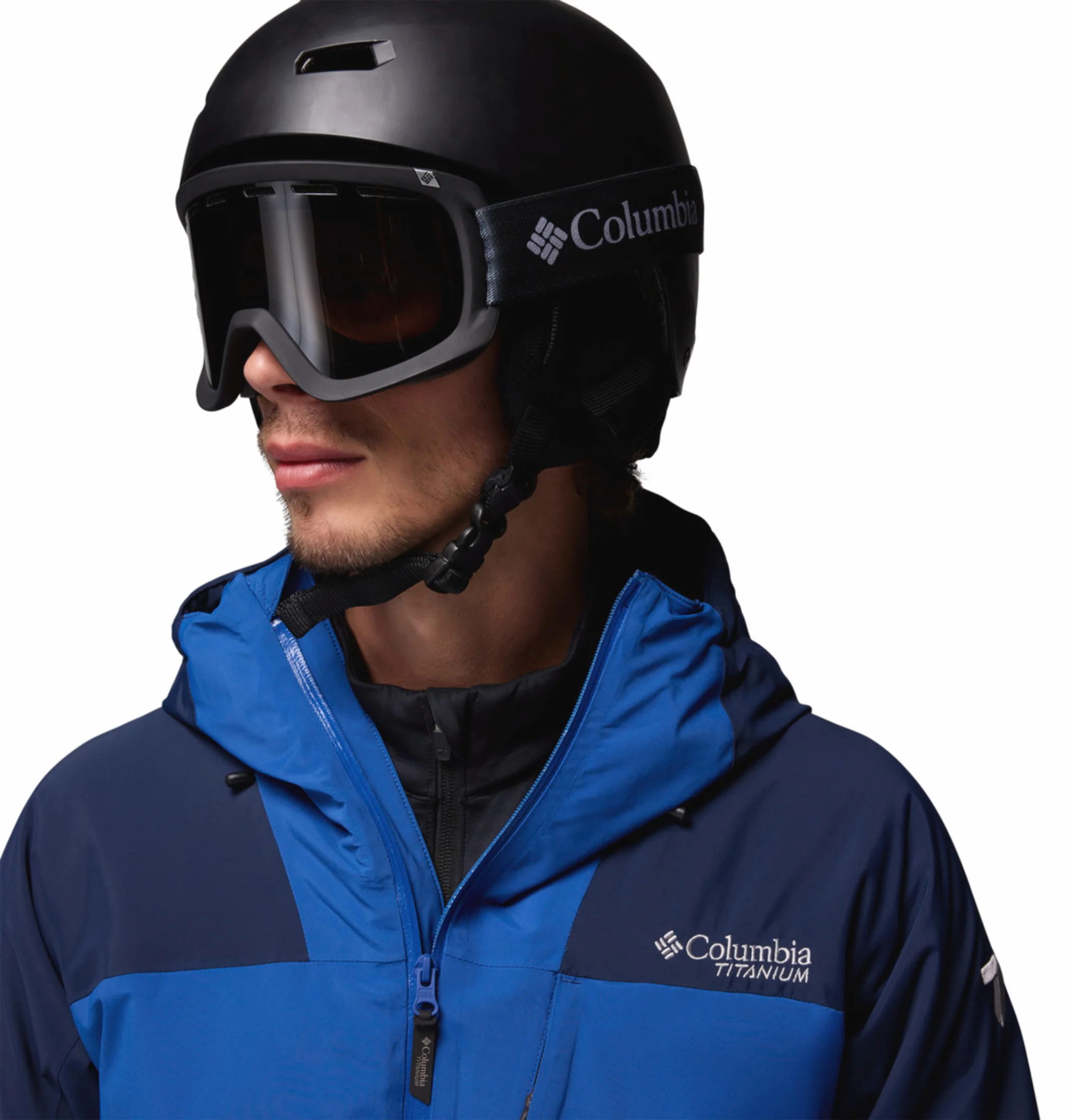 Columbia Men Navy Blue OmniHeat Infinity Cirque Bowl Down Jacket - Image 10