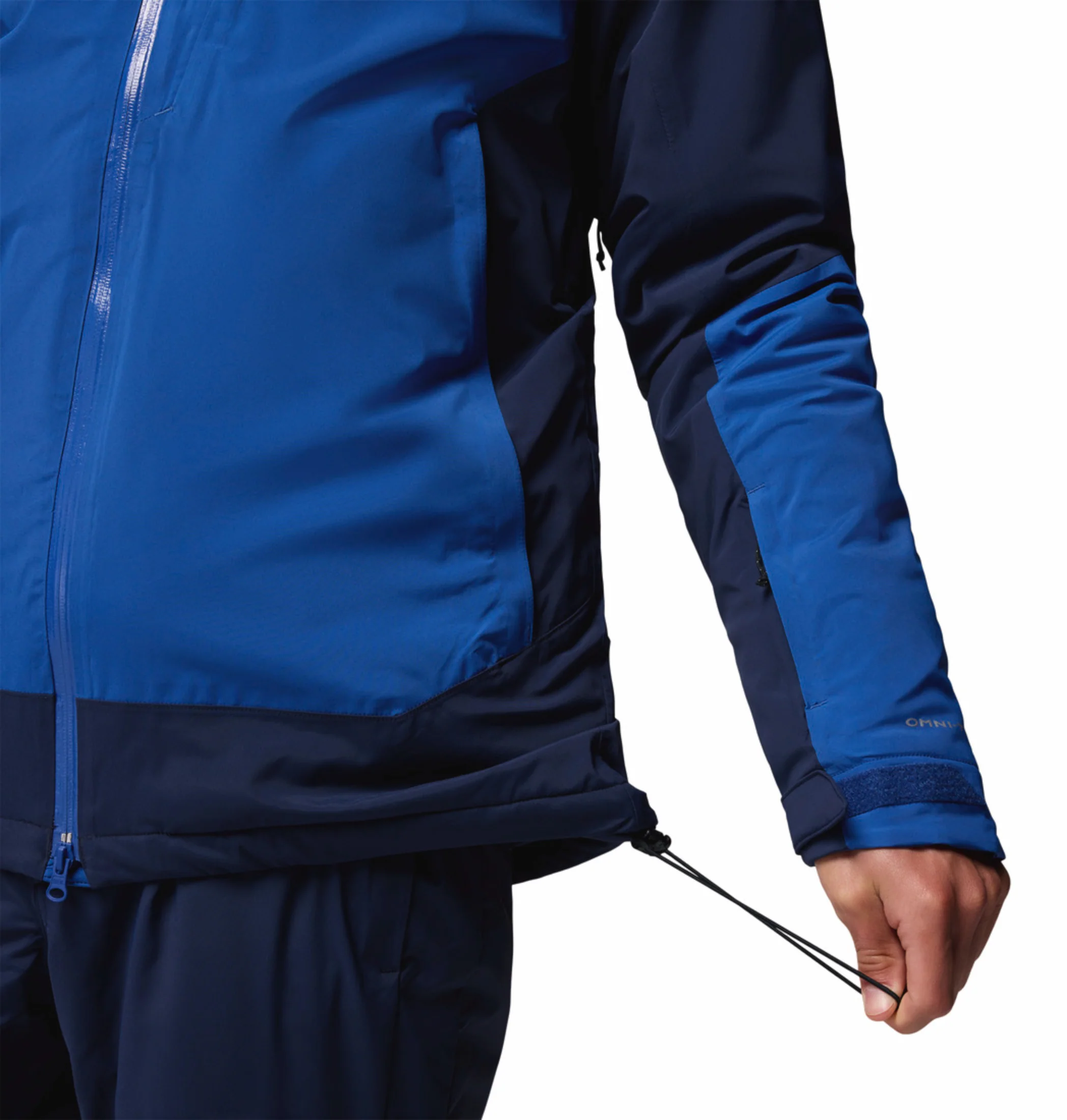 Columbia Men Navy Blue OmniHeat Infinity Cirque Bowl Down Jacket - Image 14