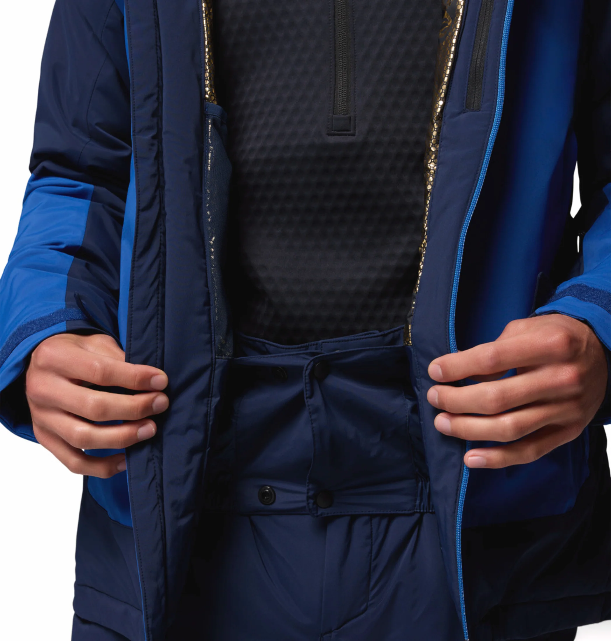 Columbia Men Navy Blue OmniHeat Infinity Cirque Bowl Down Jacket - Image 9