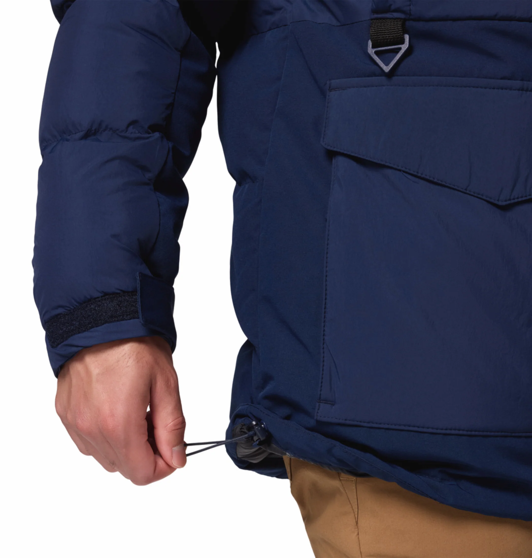 Columbia Men Navy Blue OmniHeat Infinity Marquam Peak Fusion II Parka Jacket - Image 11