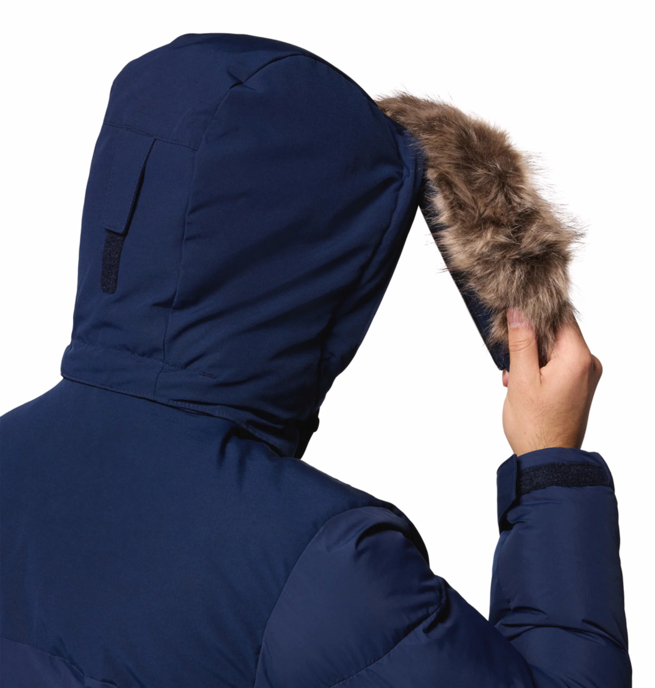 Columbia Men Navy Blue OmniHeat Infinity Marquam Peak Fusion II Parka Jacket - Image 12