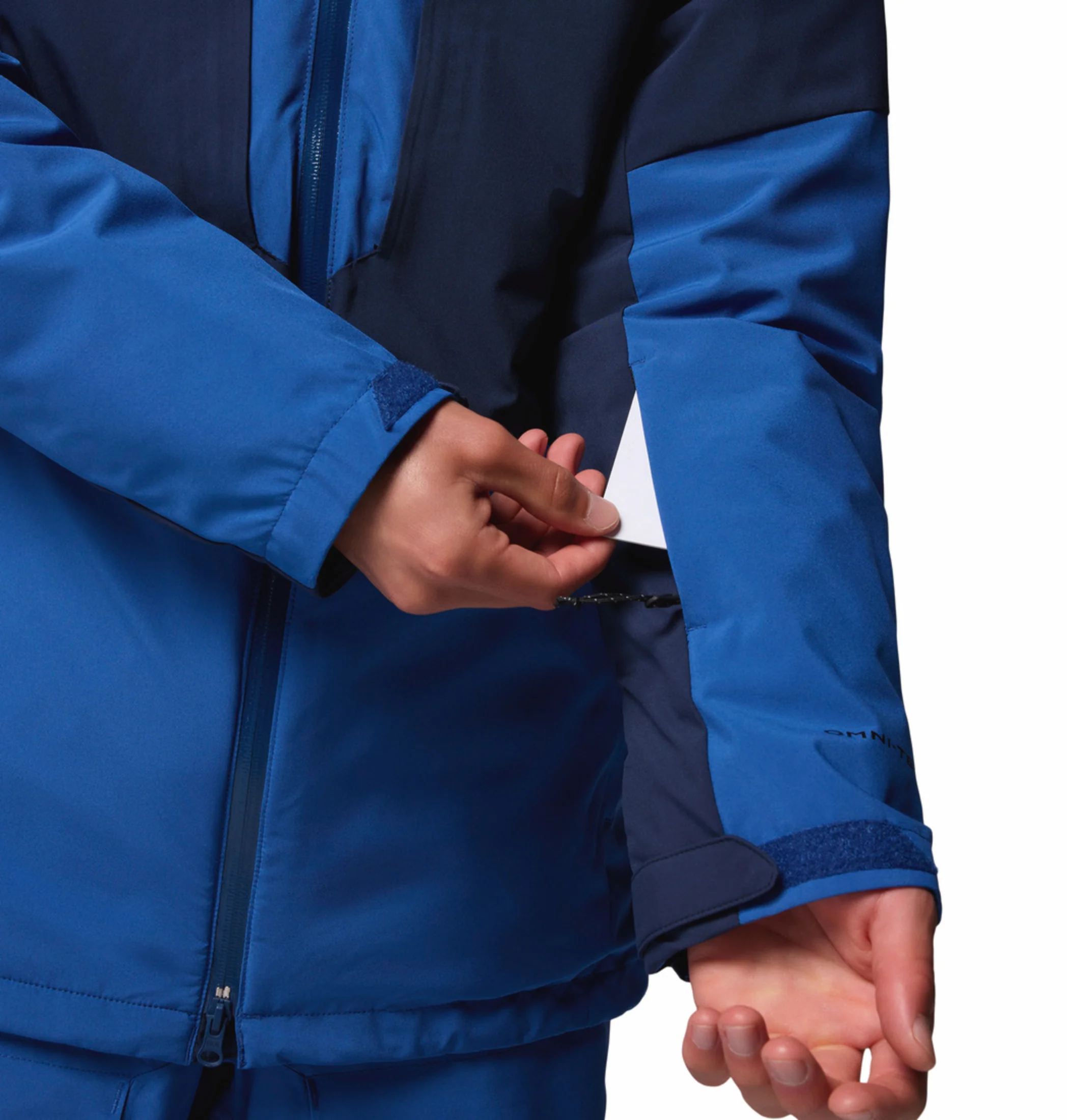 Columbia Men Navy Blue OmniHeat Infinity Winter District II Interchangeable Jacket - Image 15