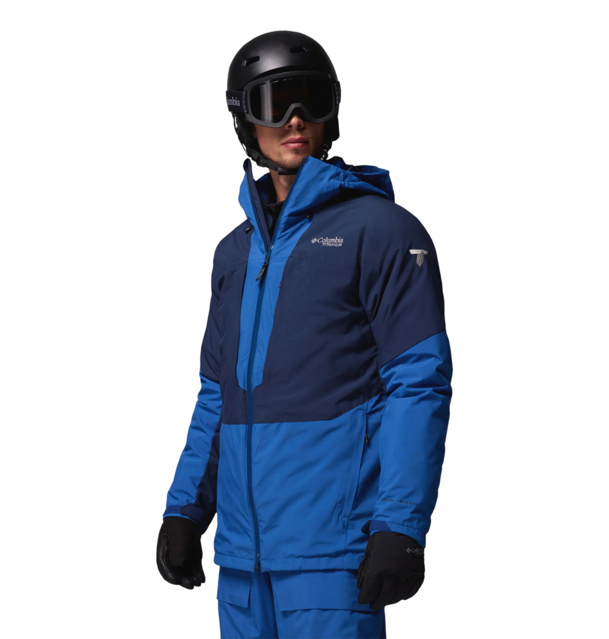 Columbia Men Navy Blue OmniHeat Infinity Winter District II Interchangeable Jacket - Image 5
