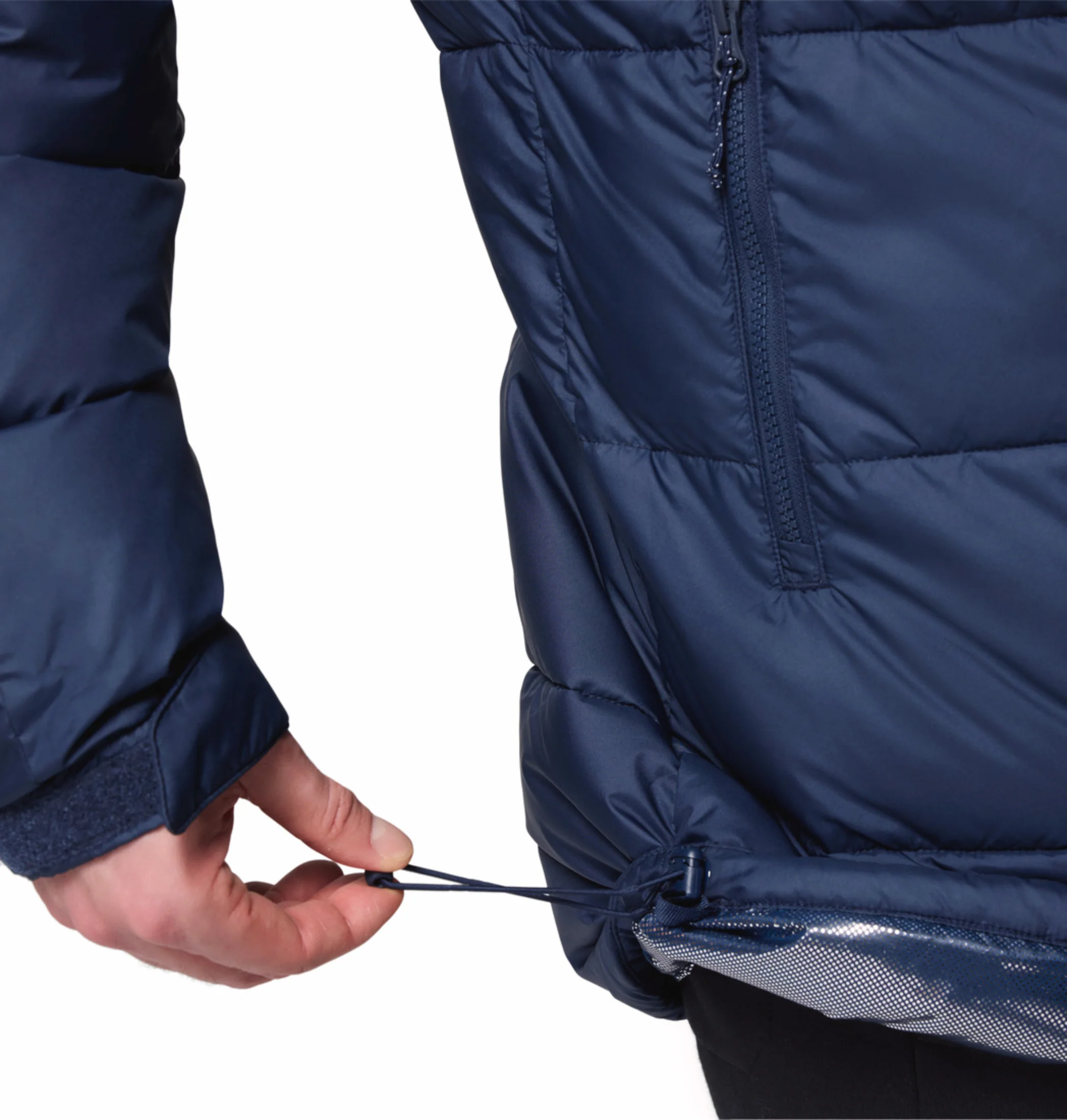 Columbia Men Navy Blue OmniHeat Reflective Pike Lake Parka Jacket - Image 10