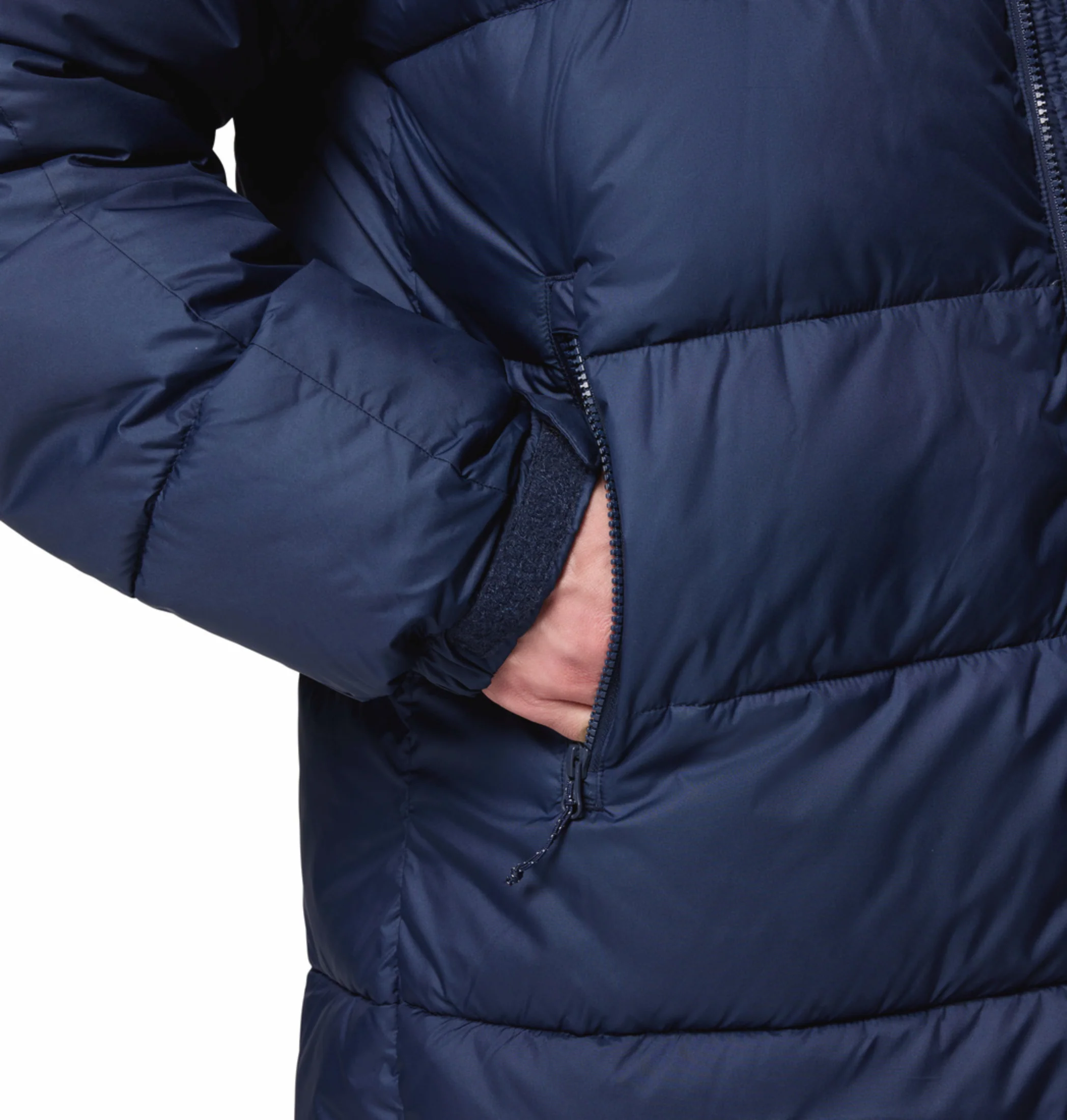 Columbia Men Navy Blue OmniHeat Reflective Pike Lake Parka Jacket - Image 9