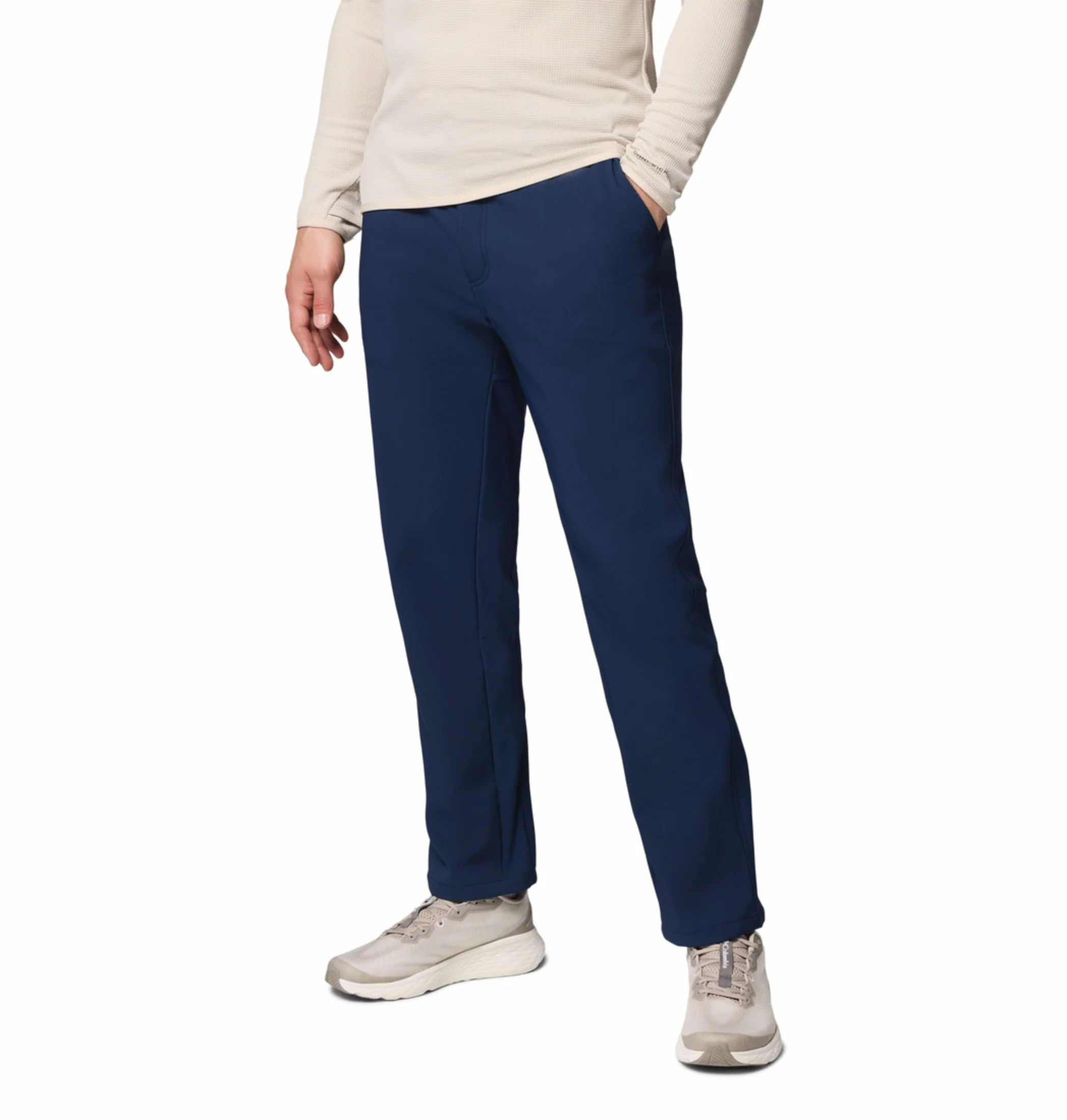 Columbia Men Navy Blue OmniHeat Reflective Time to Trail Insulated Pant - Image 4