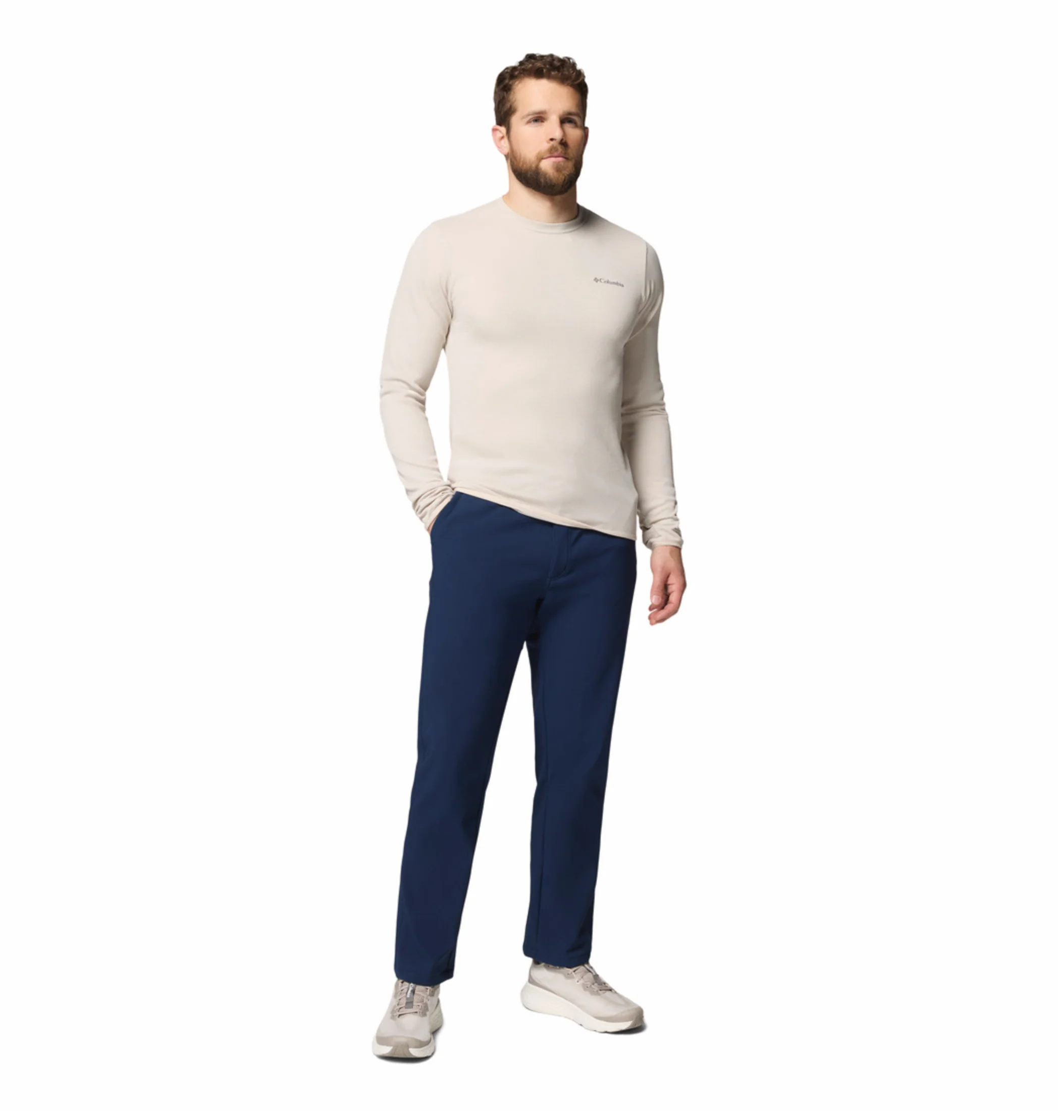 Columbia Men Navy Blue OmniHeat Reflective Time to Trail Insulated Pant - Image 5