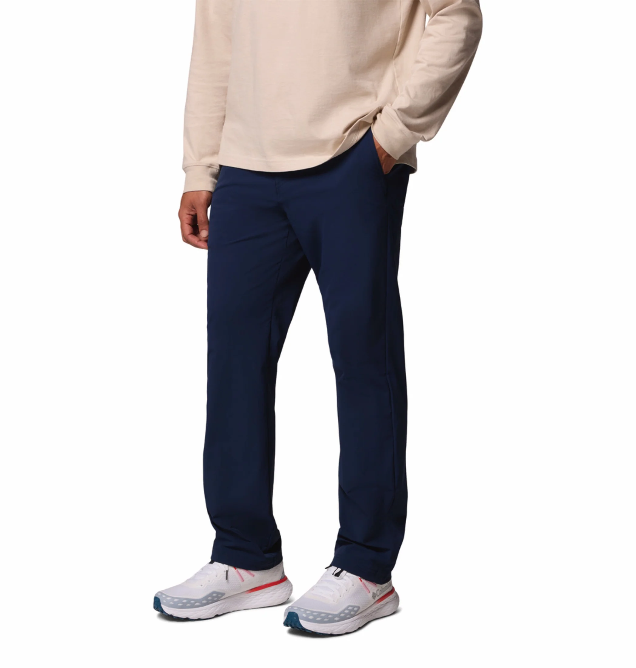 Columbia Men Navy Blue OmniShield ROC Tech Chino Pant - Image 5