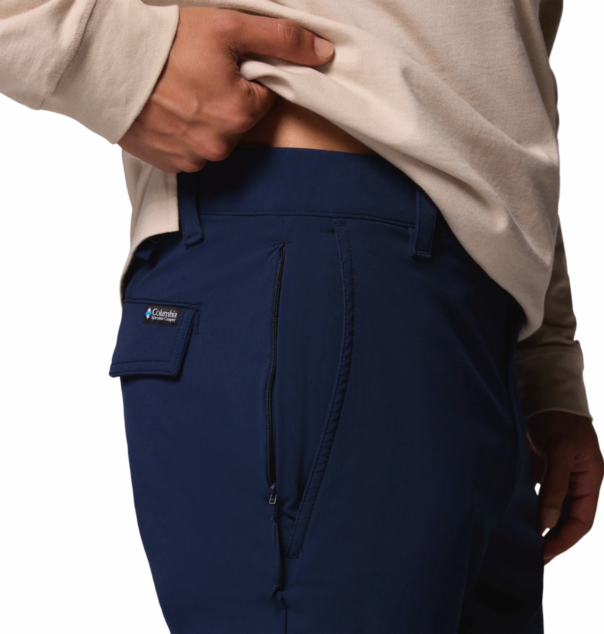 Columbia Men Navy Blue OmniShield ROC Tech Chino Pant - Image 8