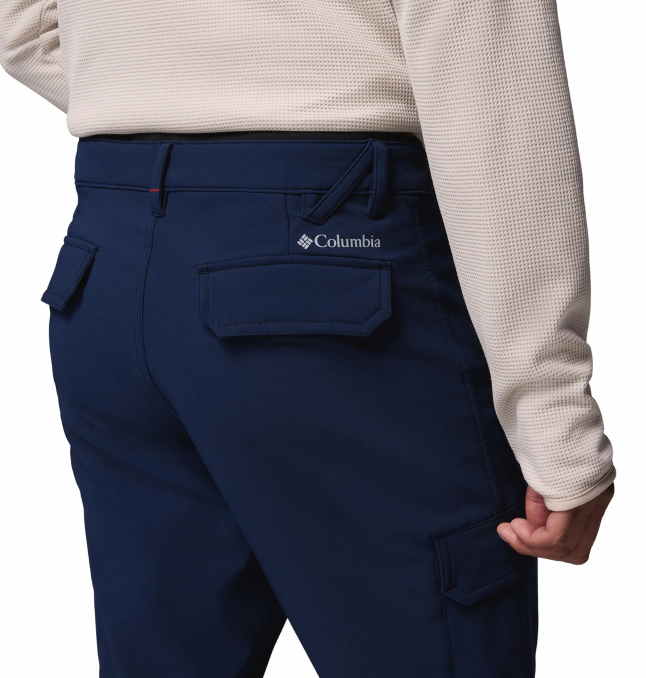 Columbia Men Navy Blue OmniShield Tech Trail Utility Warm Pant - Image 10