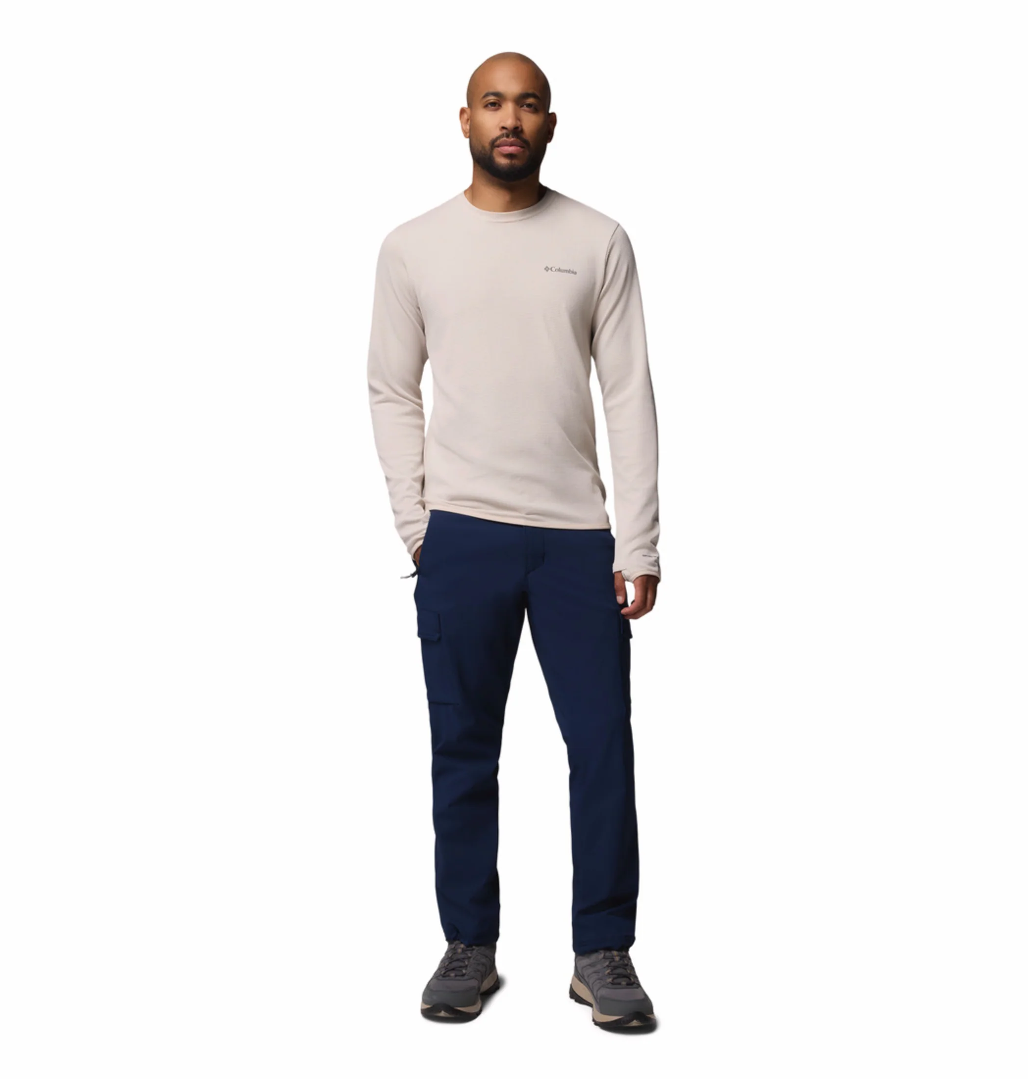 Columbia Men Navy Blue OmniShield Tech Trail Utility Warm Pant - Image 6