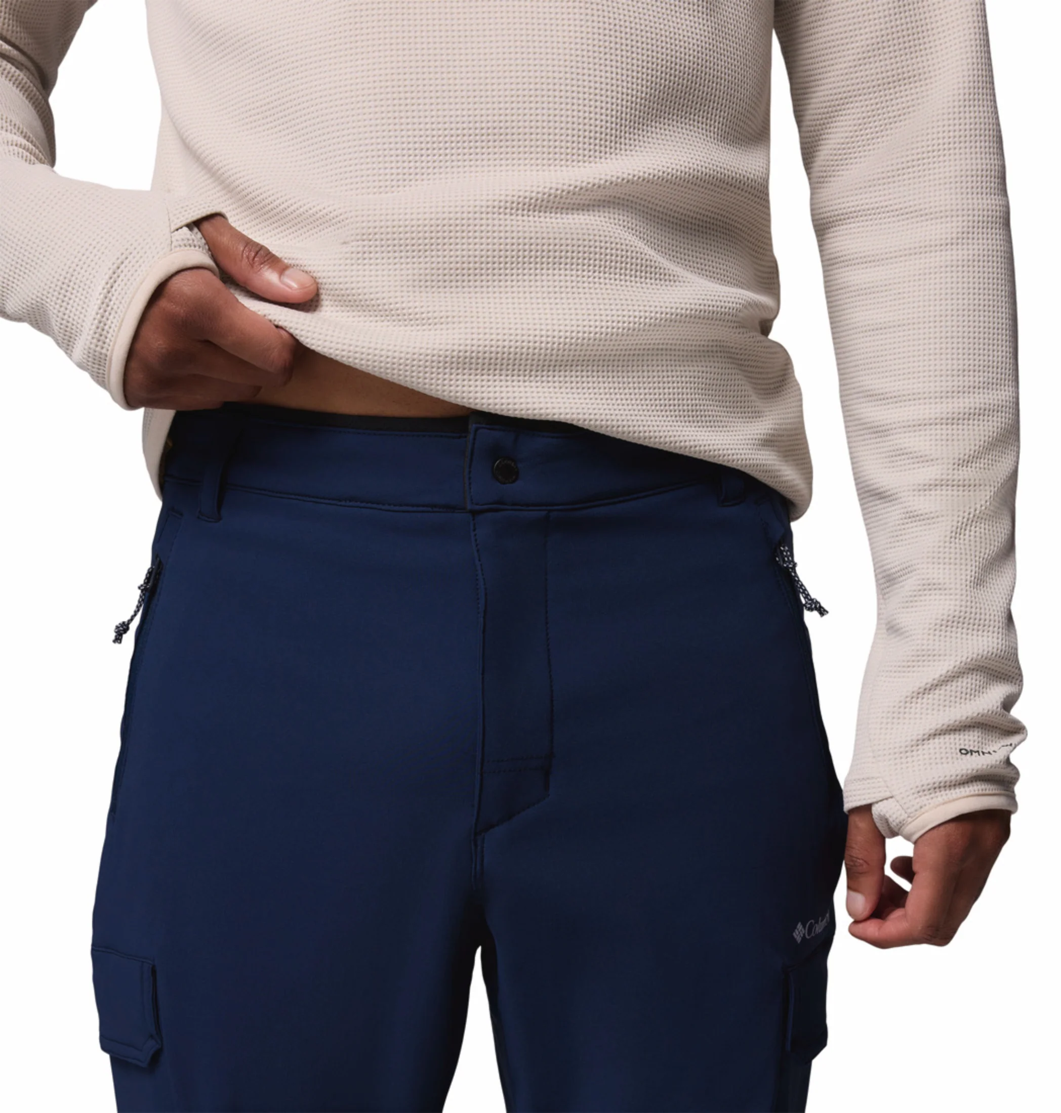 Columbia Men Navy Blue OmniShield Tech Trail Utility Warm Pant - Image 7