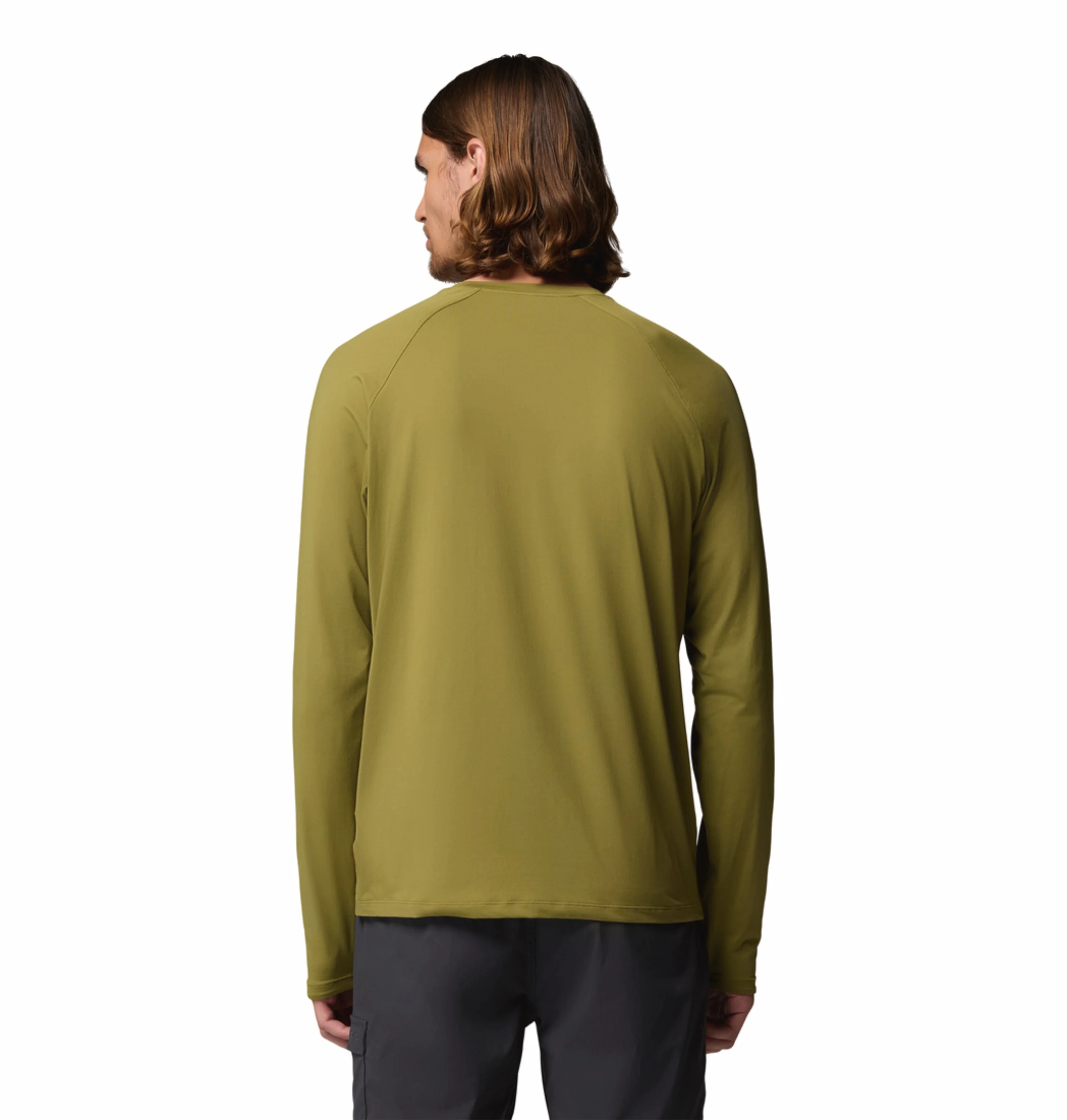 Columbia Men Olive Green Omni-Freeze Wild Cast Sun Tshirt - Image 4