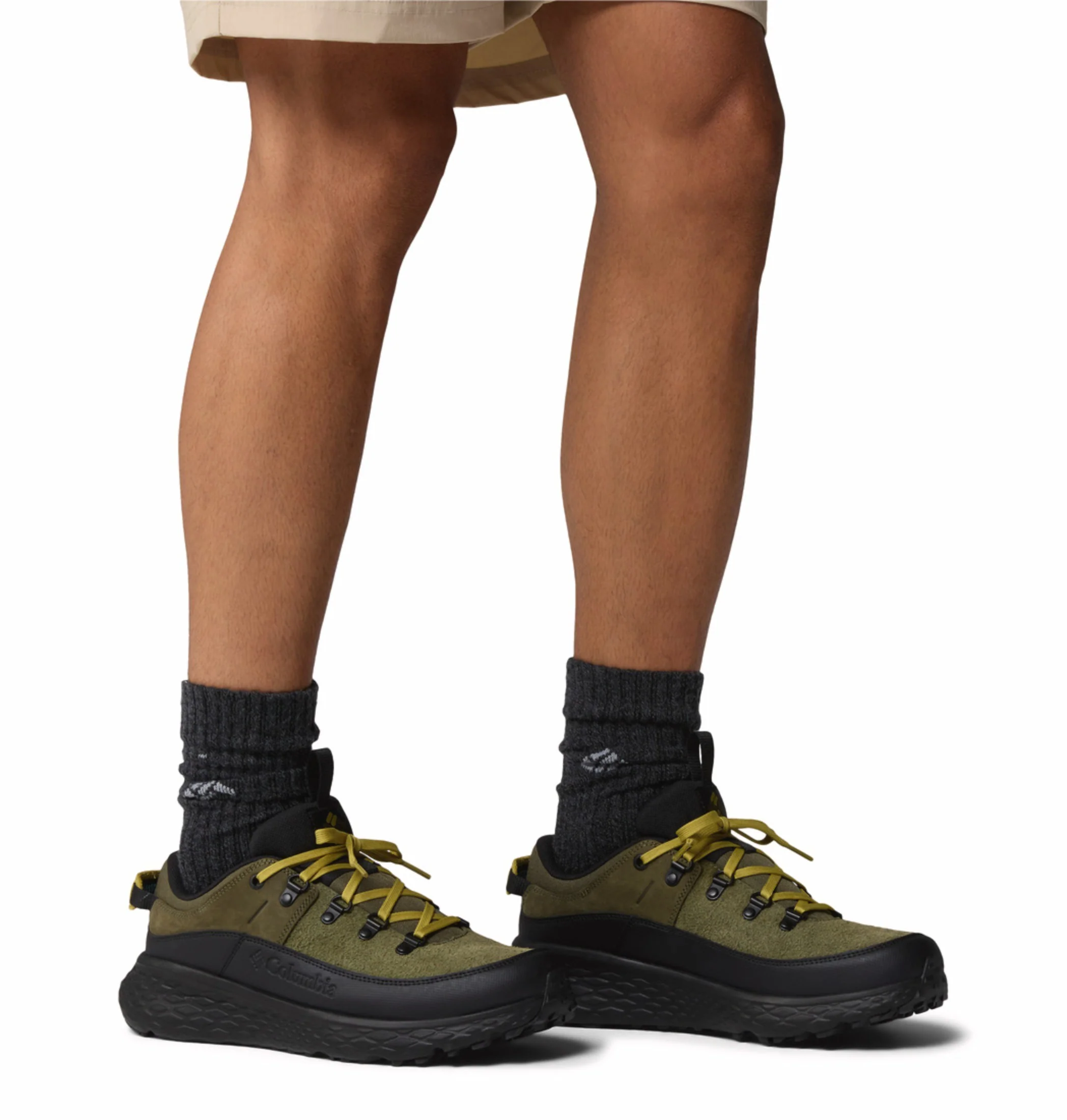 Columbia Men Olive Green Omni-Grip Terrastride BC Shoes - Image 9