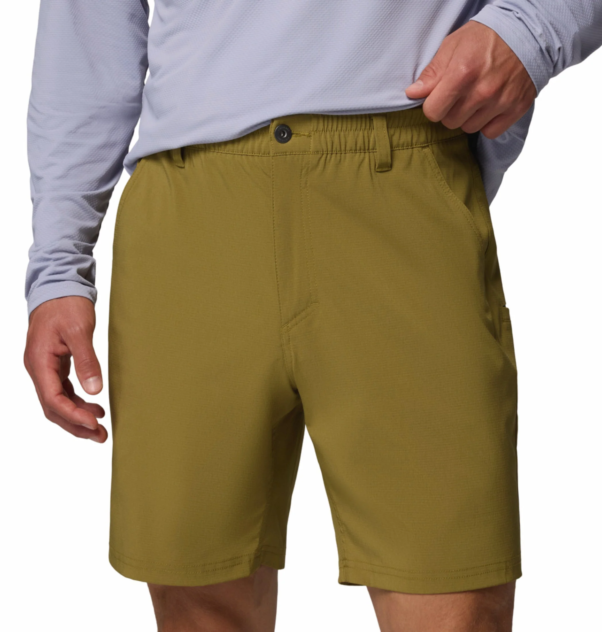 Columbia Men Olive Green Omni-Shade PFG Uncharted Short - Image 7