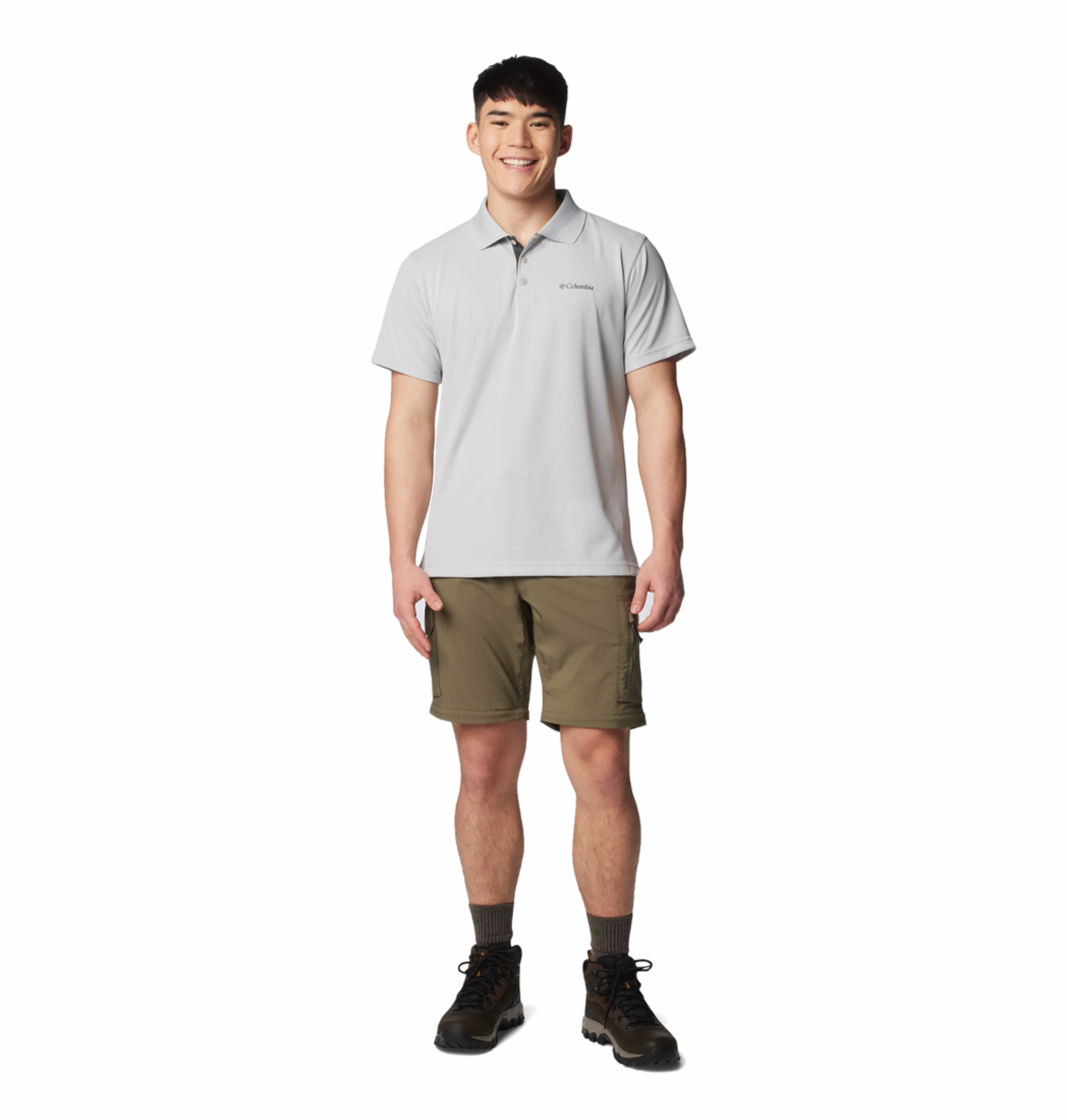 Columbia Men Olive Green Omni-Shade Silver Ridge Utility Convertible Pant - Image 6
