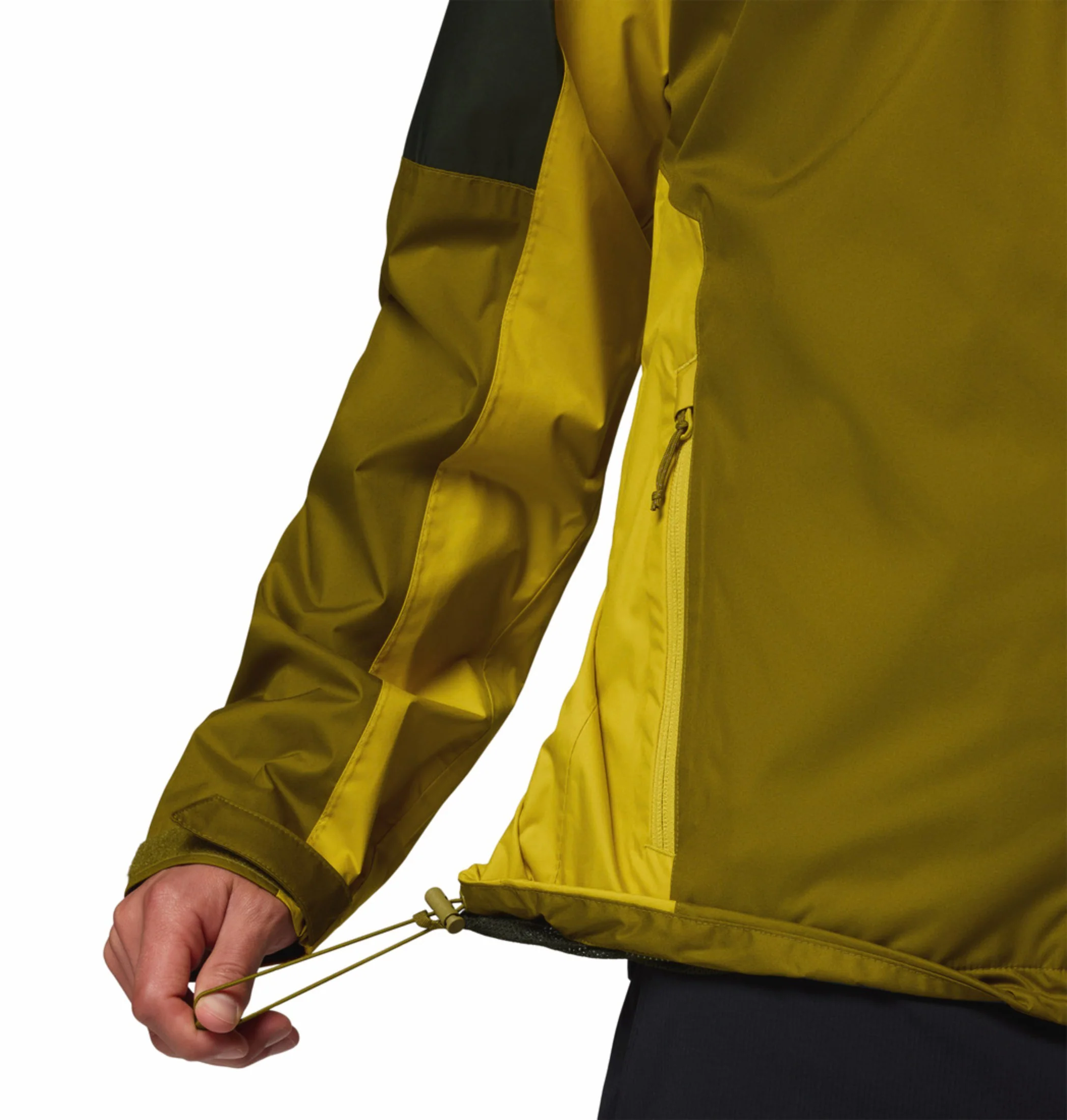 Columbia Men Olive Green Omni-Tech Inner Limits III Rain Jacket - Image 11