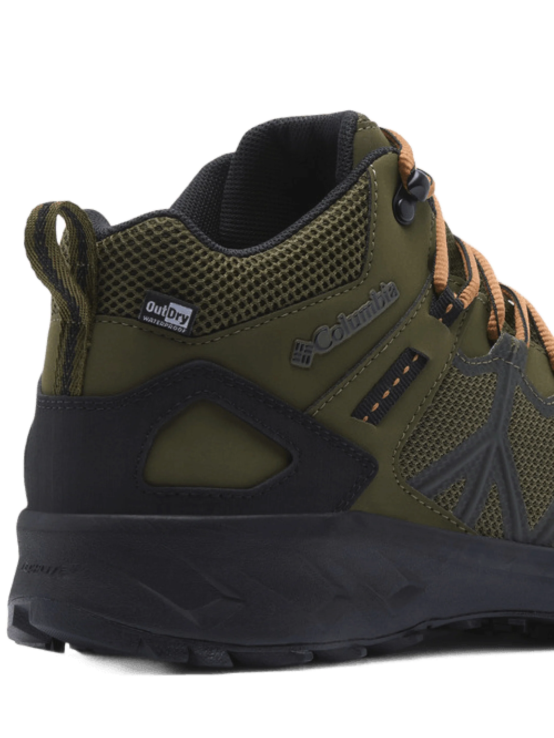 Columbia Men Olive Green OutDry Peakfreak II Hiking & Trekking Shoes (Fully Waterproof) - Image 9