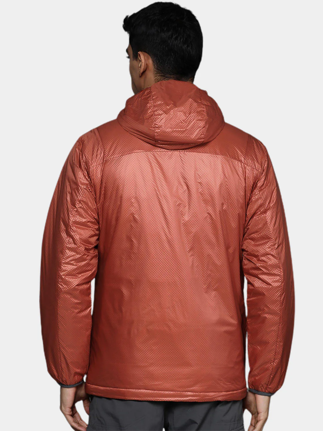 Columbia Men Orange Arch Rock Double Wall Elite Hooded Jacket - Image 11