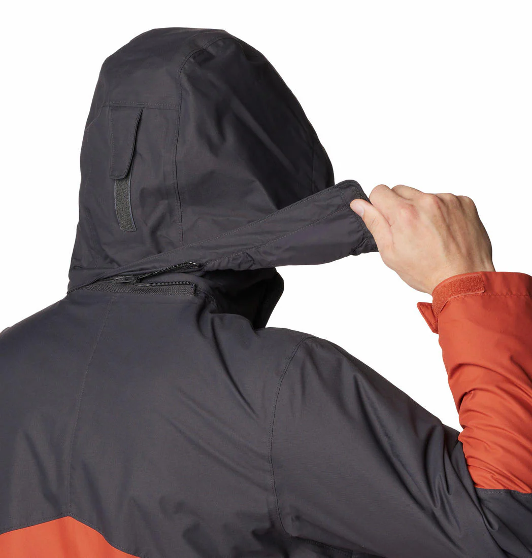 Columbia Men Orange Bugaboo II Fleece Interchange Jacket - Image 5