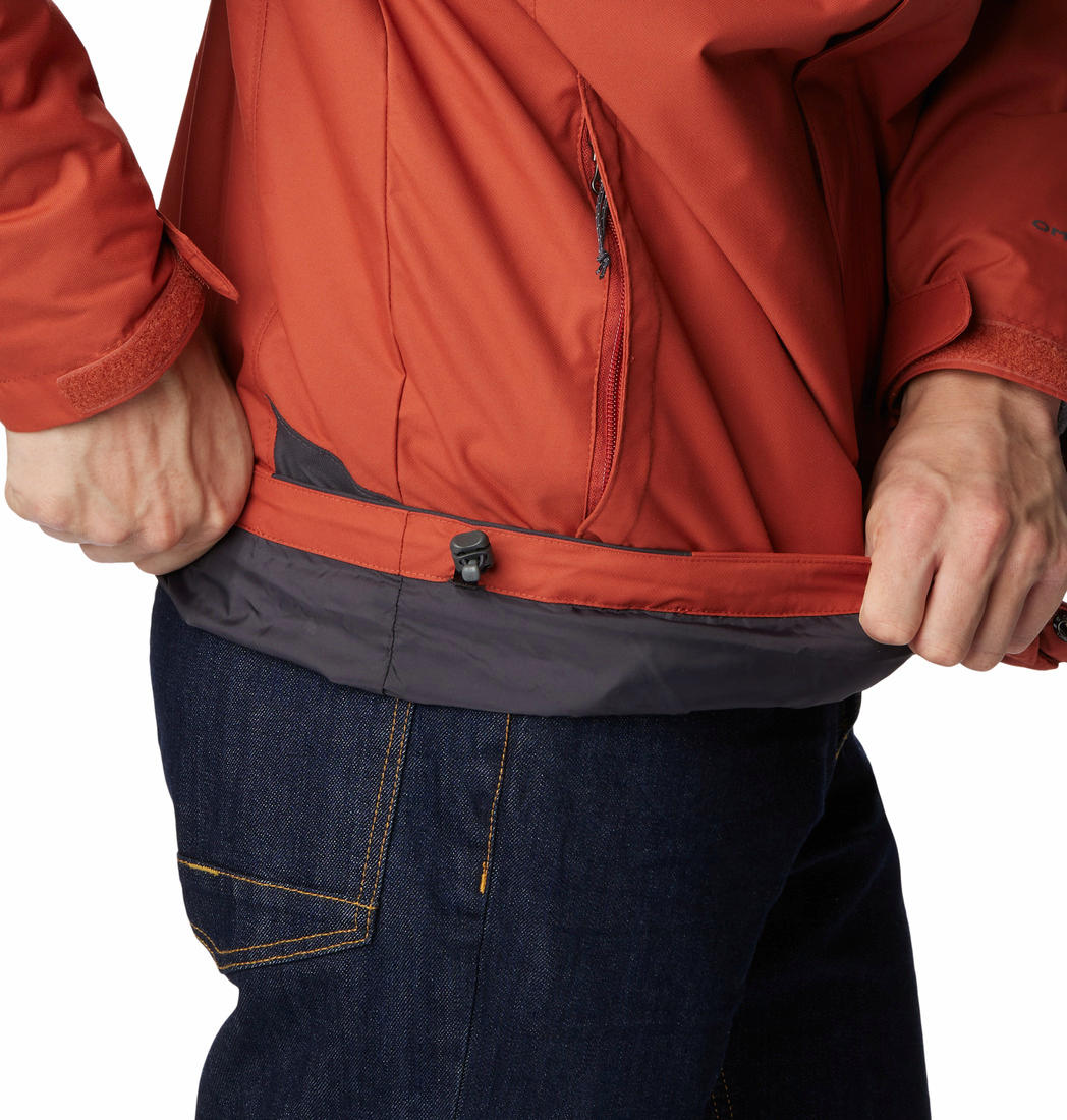Columbia Men Orange Bugaboo II Fleece Interchange Jacket - Image 6