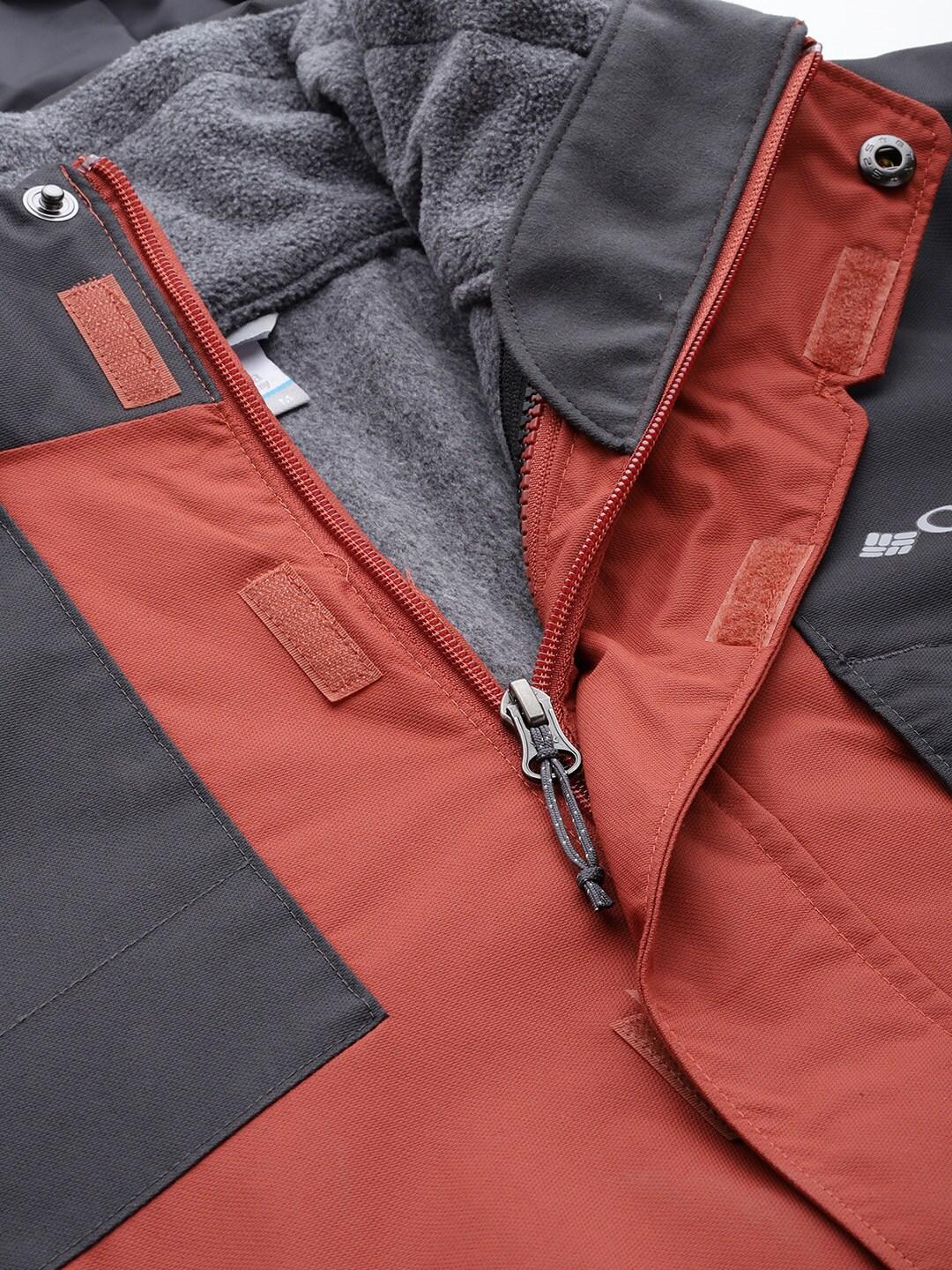 Columbia Men Orange Bugaboo II Fleece Interchange Jacket - Image 7