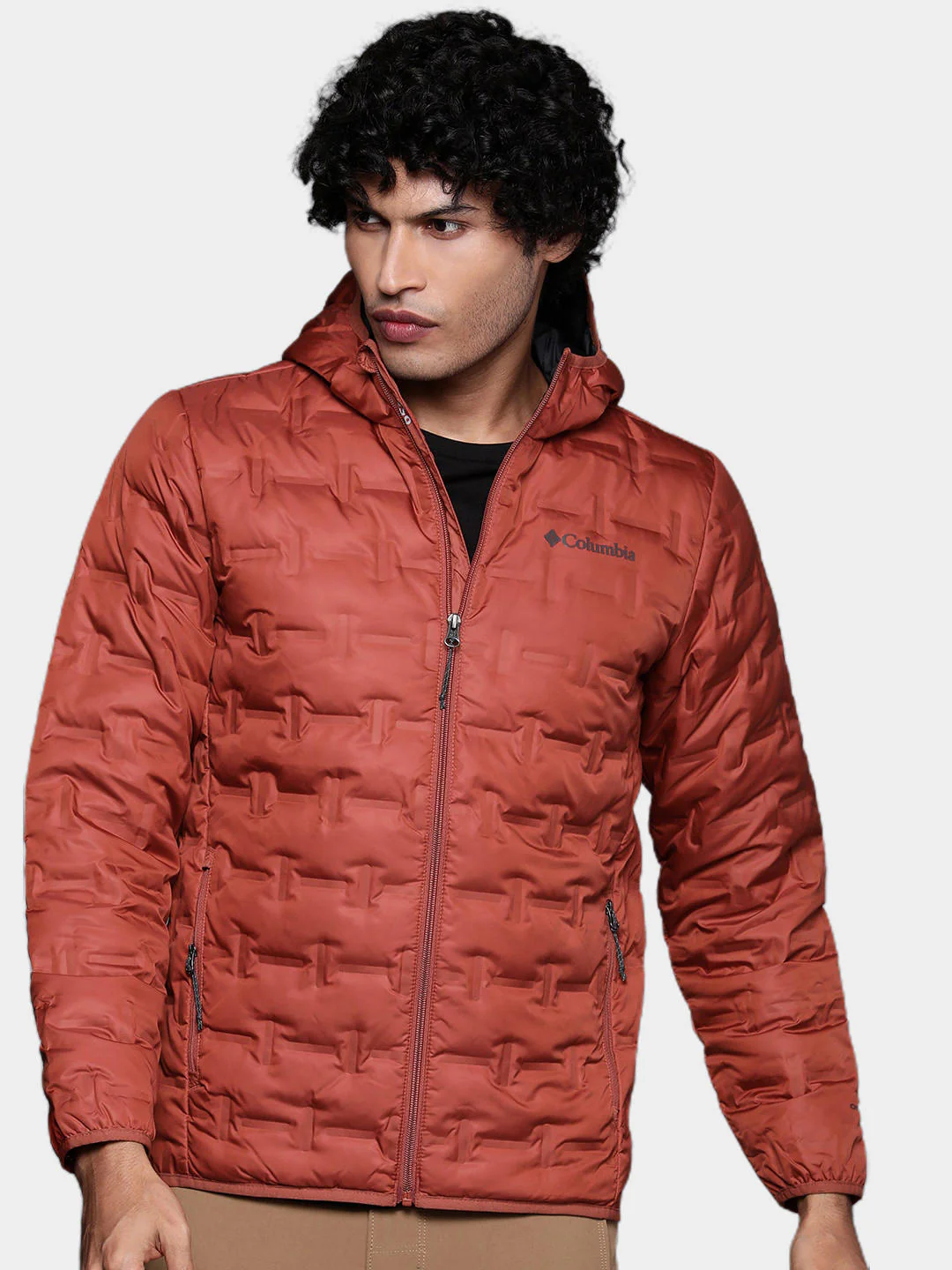 Columbia Men Red Delta Ridge Down Hooded Jacket - Image 10