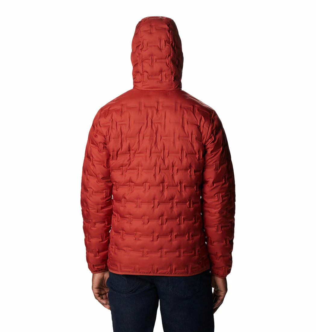 Columbia Men Red Delta Ridge Down Hooded Jacket - Image 6
