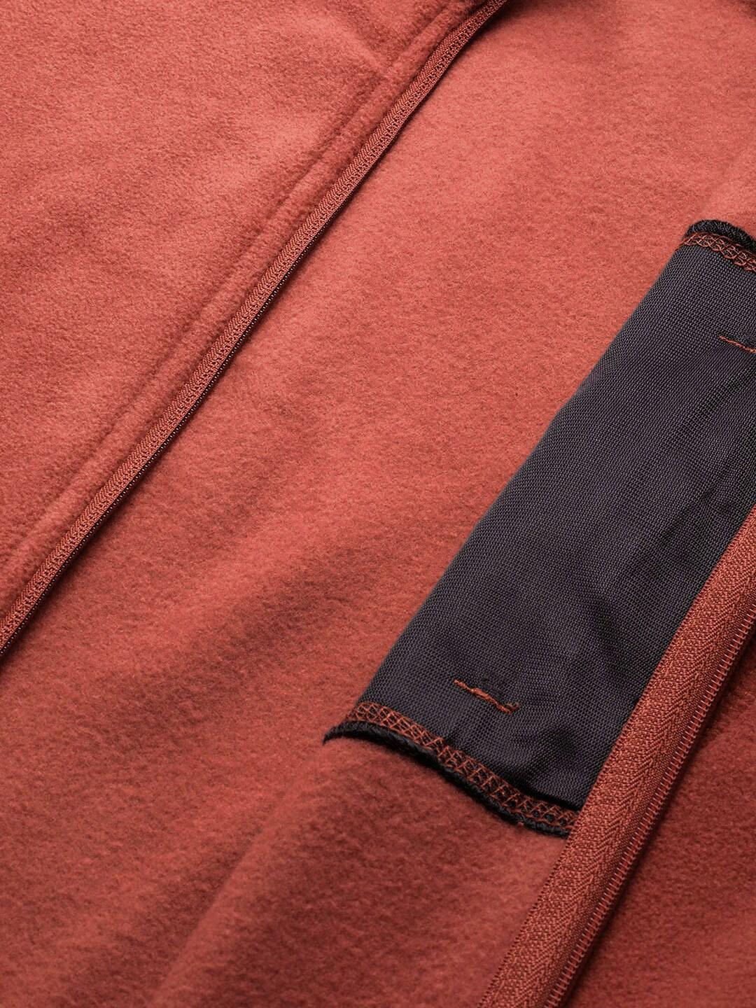 Columbia Men Orange Fast Trek II Full Zip Fleece - Image 6