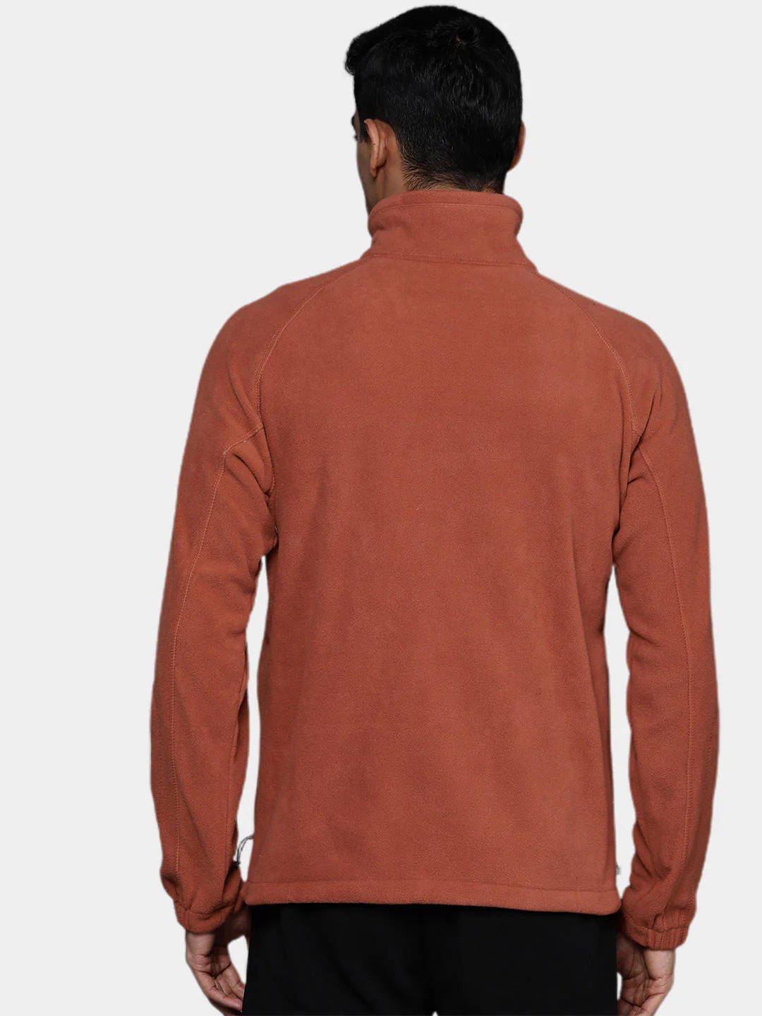 Columbia Men Orange Fast Trek II Full Zip Fleece - Image 9
