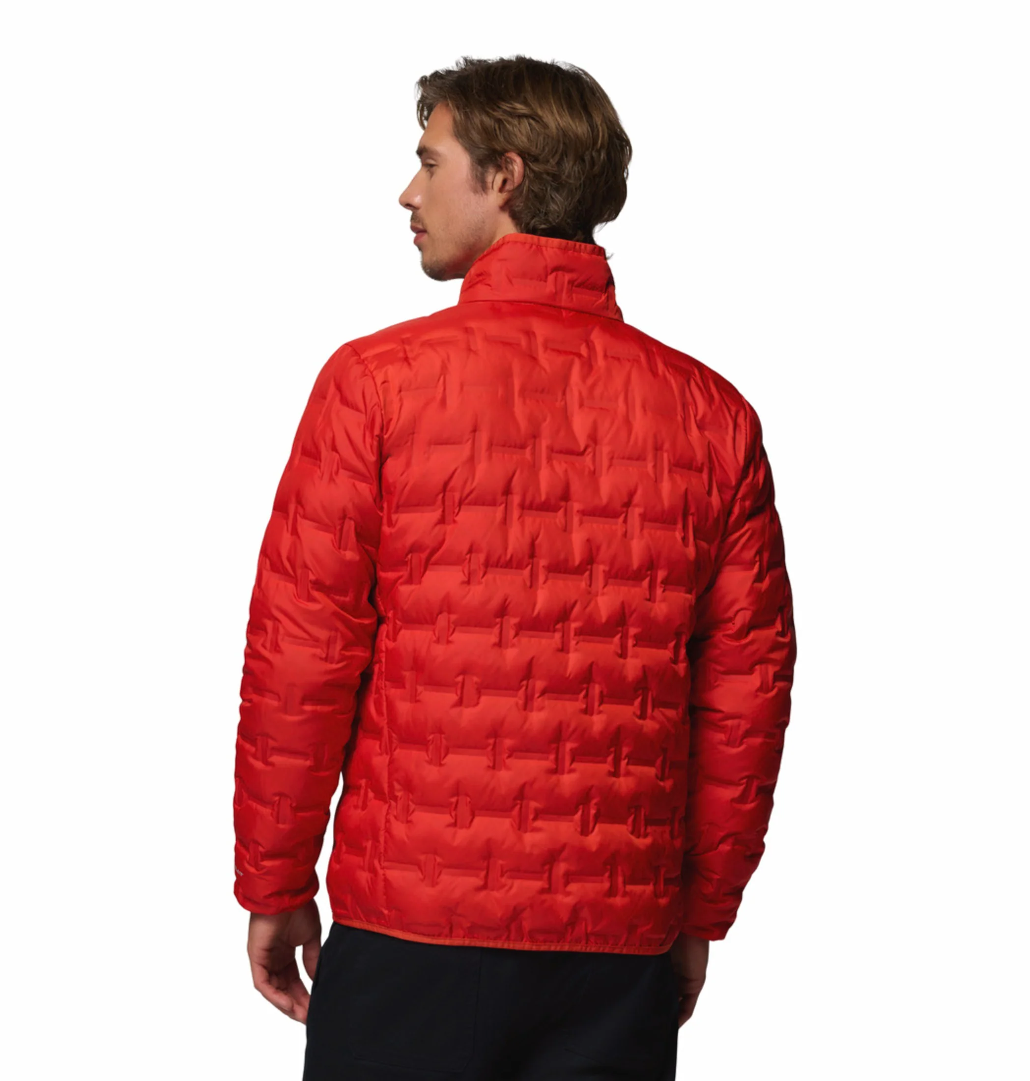 Columbia Men Orange Heat Seal Delta Ridge II Down Jacket - Image 4