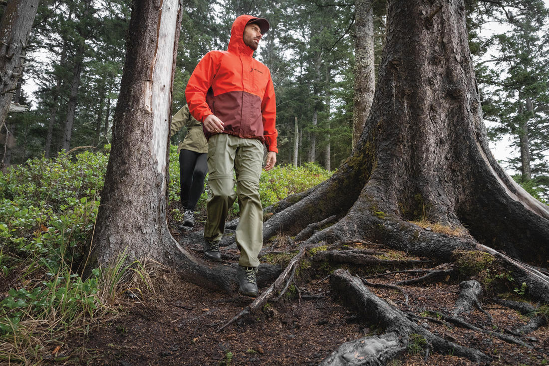 Columbia Men Orange Hikebound Jacket Waterproof - Image 15