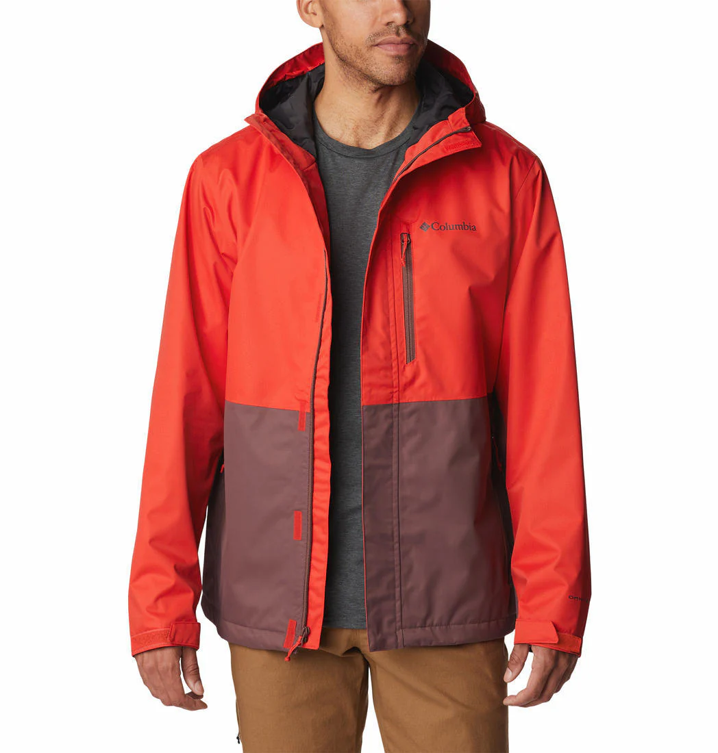 Columbia Men Orange Hikebound Jacket Waterproof - Image 4