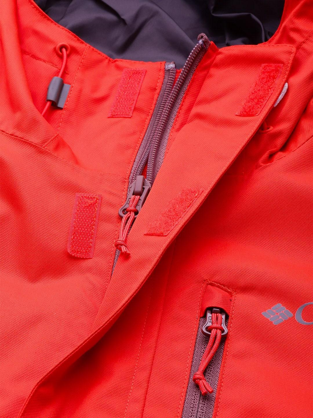 Columbia Men Orange Hikebound Jacket Waterproof - Image 6