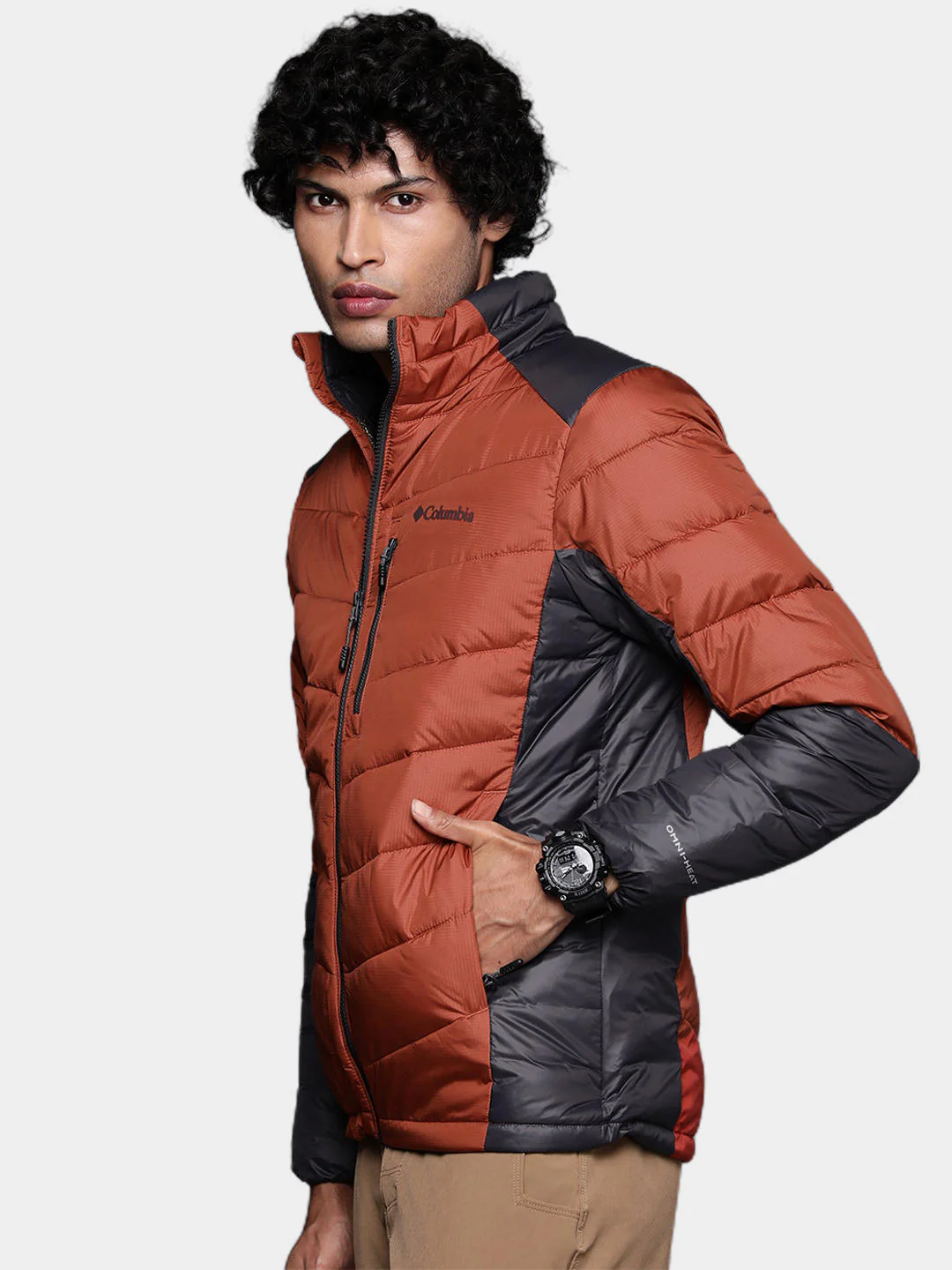 Columbia Men Orange Labyrinth Loop Jacket - Image 11