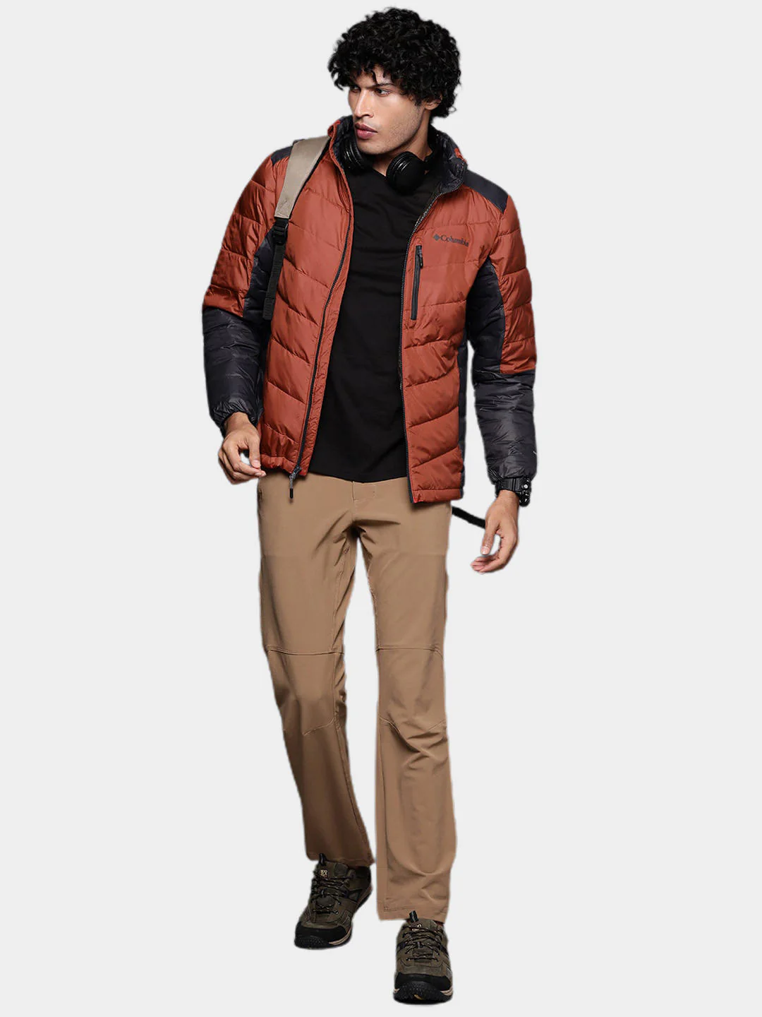 Columbia Men Orange Labyrinth Loop Jacket - Image 12