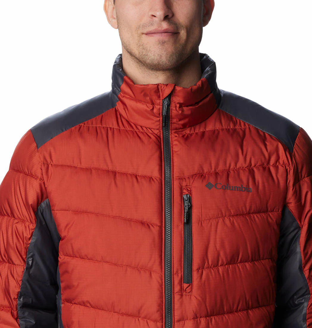 Columbia Men Orange Labyrinth Loop Jacket - Image 2