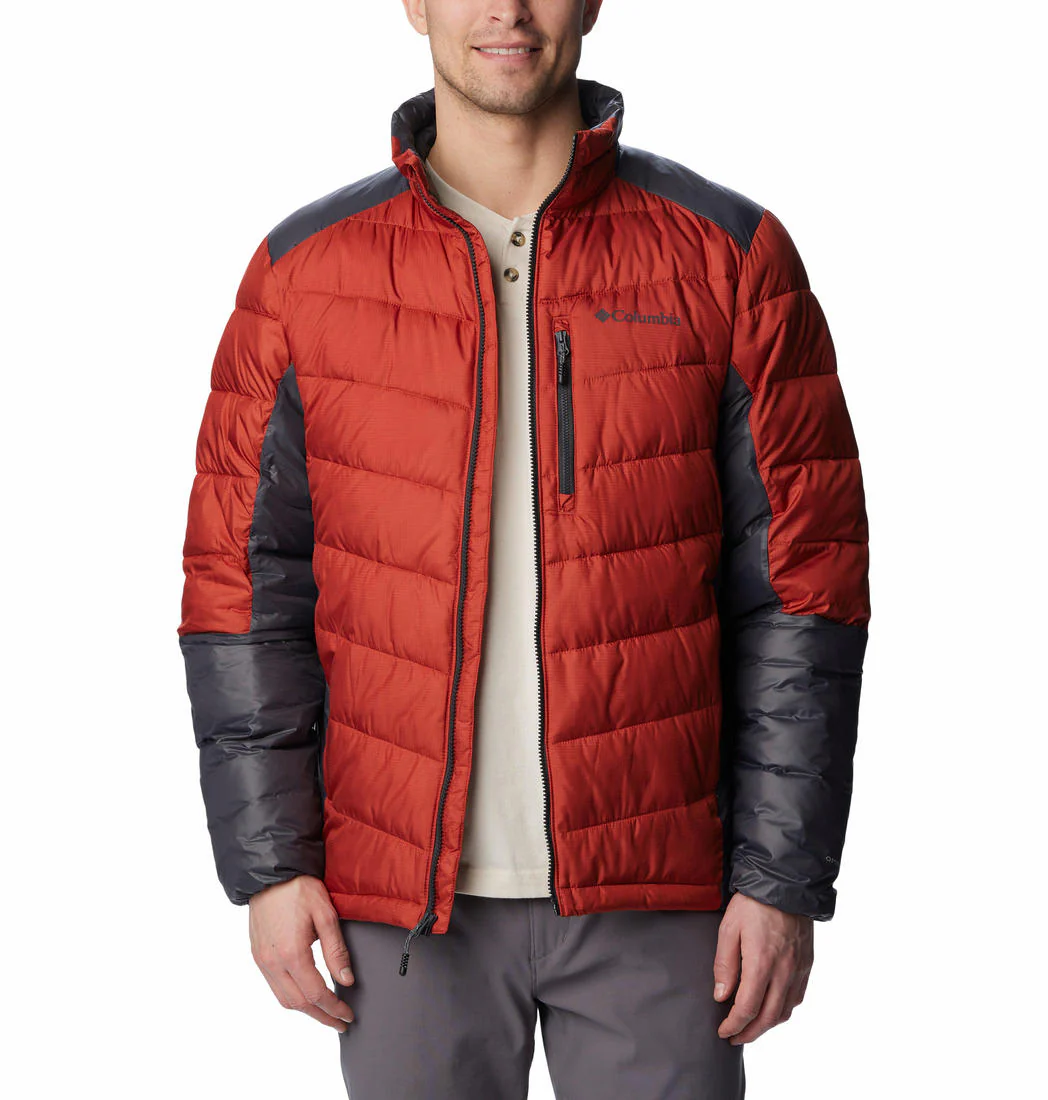 Columbia Men Orange Labyrinth Loop Jacket - Image 5